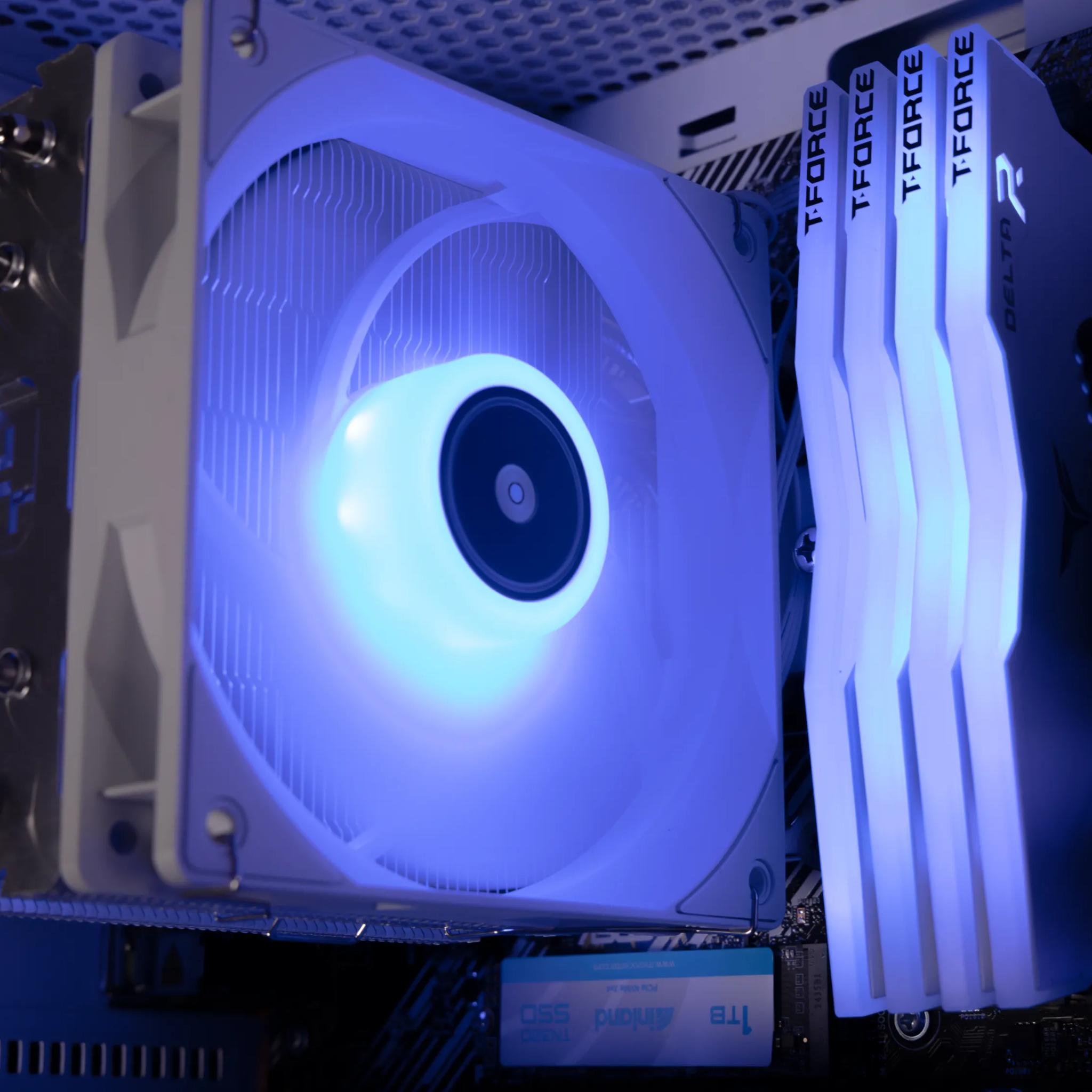 🧊 Glacier 🧊 AMD RX 6600 / AMD R5 4500 / 1TB NVME / 32GB DDR4 Ram / Air Cooler / Windows 11 Pro