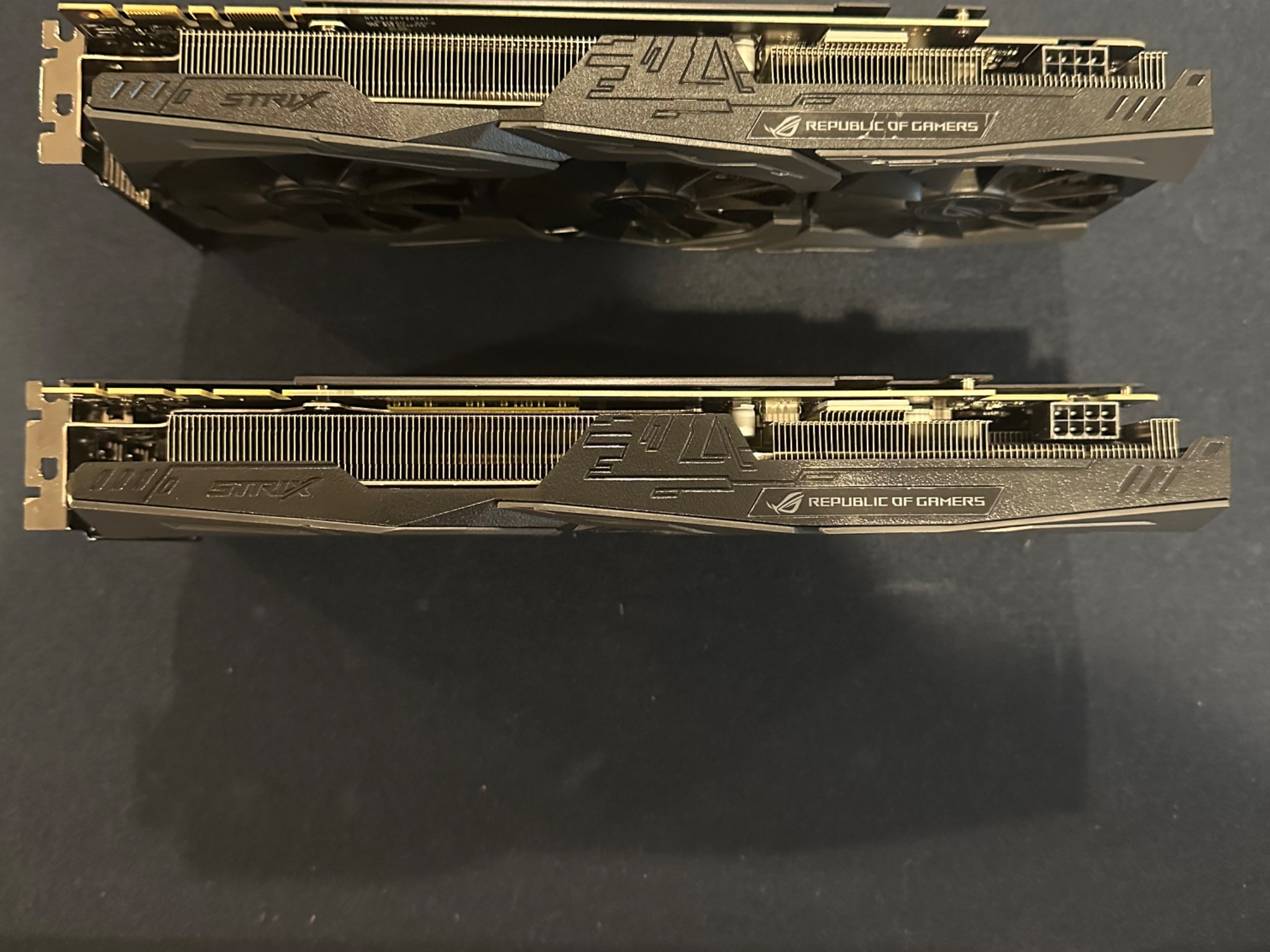 Asus ROG STRIX 1070ti 8gb (x2) SLI with Zotac Bridge