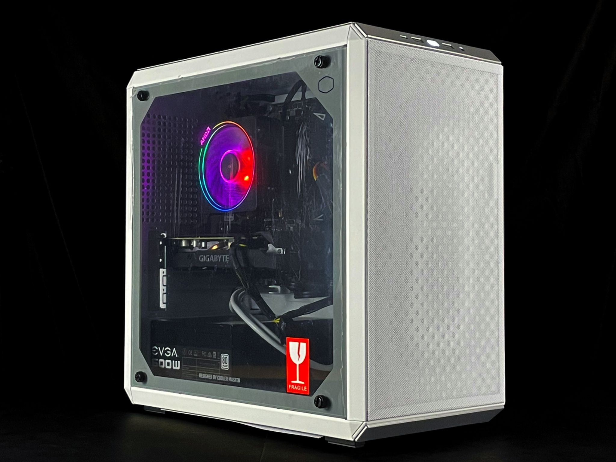 🧊 CUBE Gaming PC | GTX 1660 OC | Ryzen 7 3700x | 16GB RAM | 240GB SSD + 2TB HDD | WiFi and Bluetooth