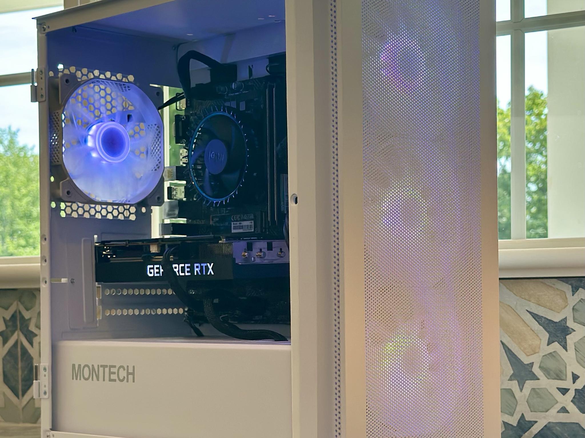 1440p Ready! GeForce RTX 3060 Ti, i5-12400F, White ARGB Custom Gaming PC