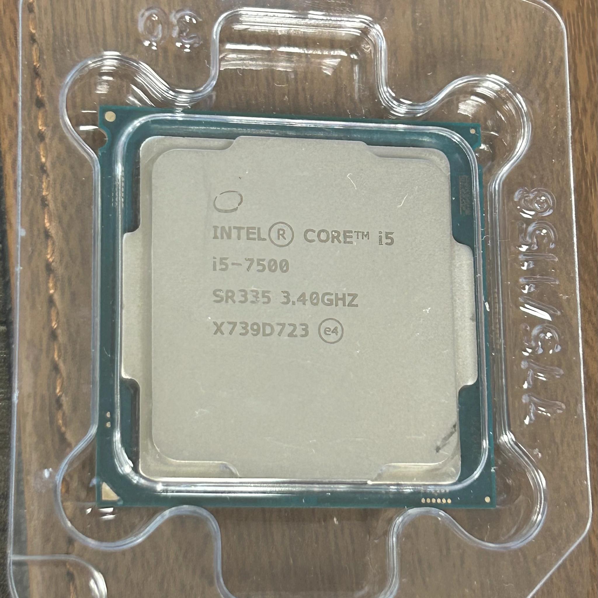 Intel 7th Gen Core i5-7500 3.4GHz (4-Core) SR335 CPU Processor