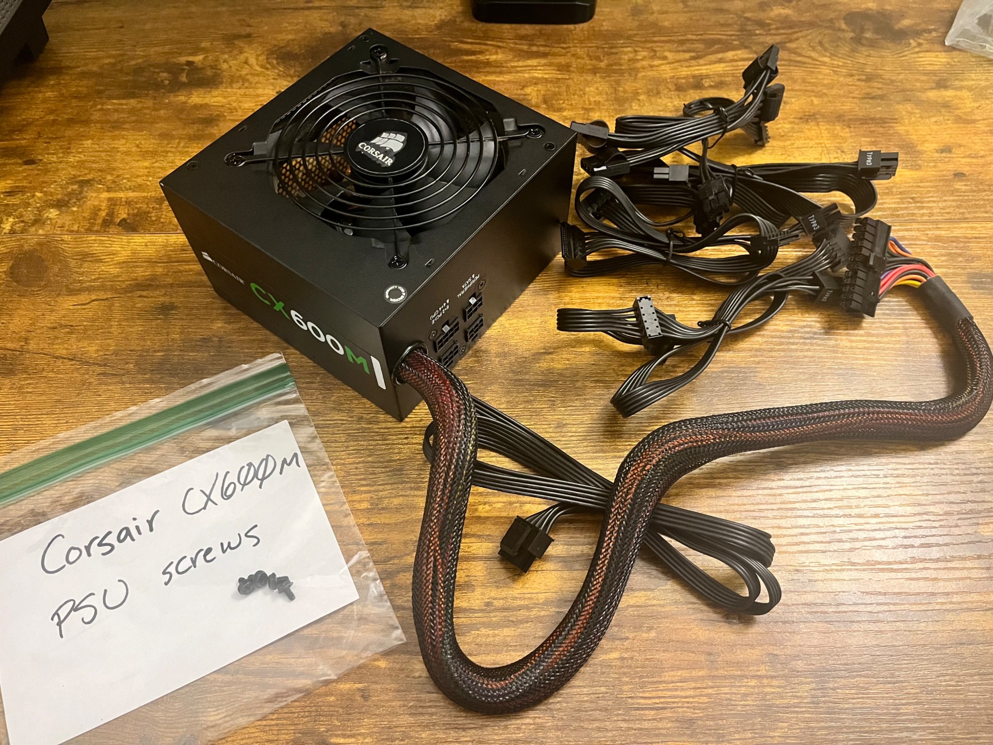 Corsair CX600M 600w Semi-modular ATX PSU