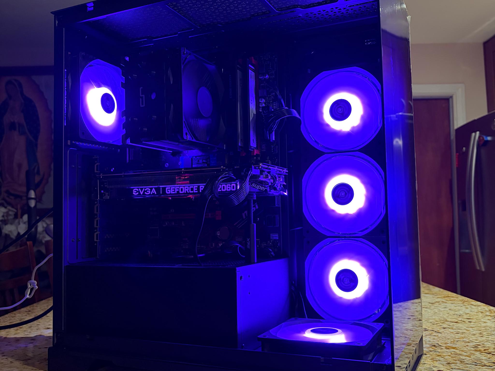 Black Gaming PC | RTX 2060 SUPER 8GB | RYZEN 7 PRO 2700 | 16GB RAM | 1TB SSD