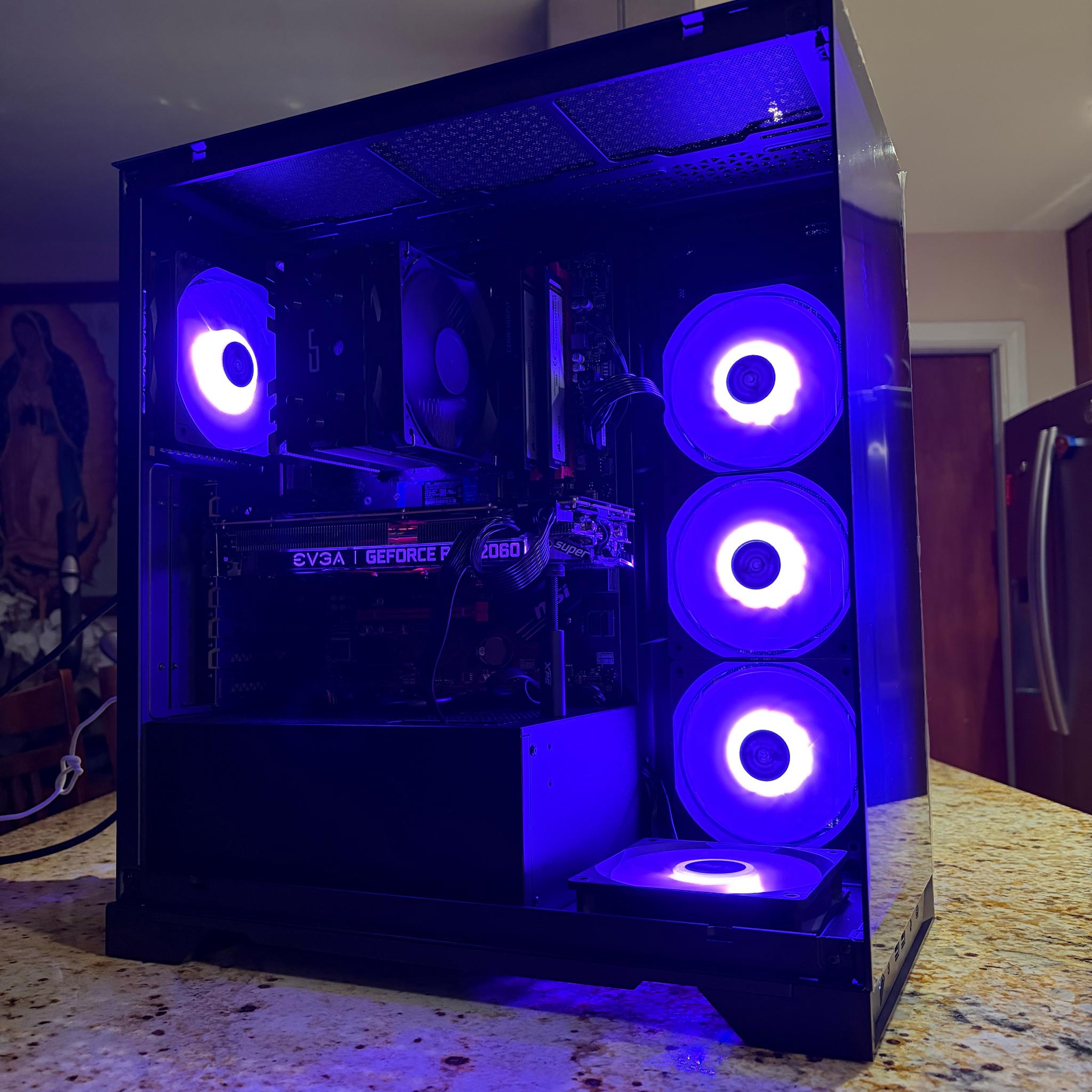 Black Gaming PC | RTX 2060 SUPER 8GB | RYZEN 7 PRO 2700 | 16GB RAM | 1TB SSD
