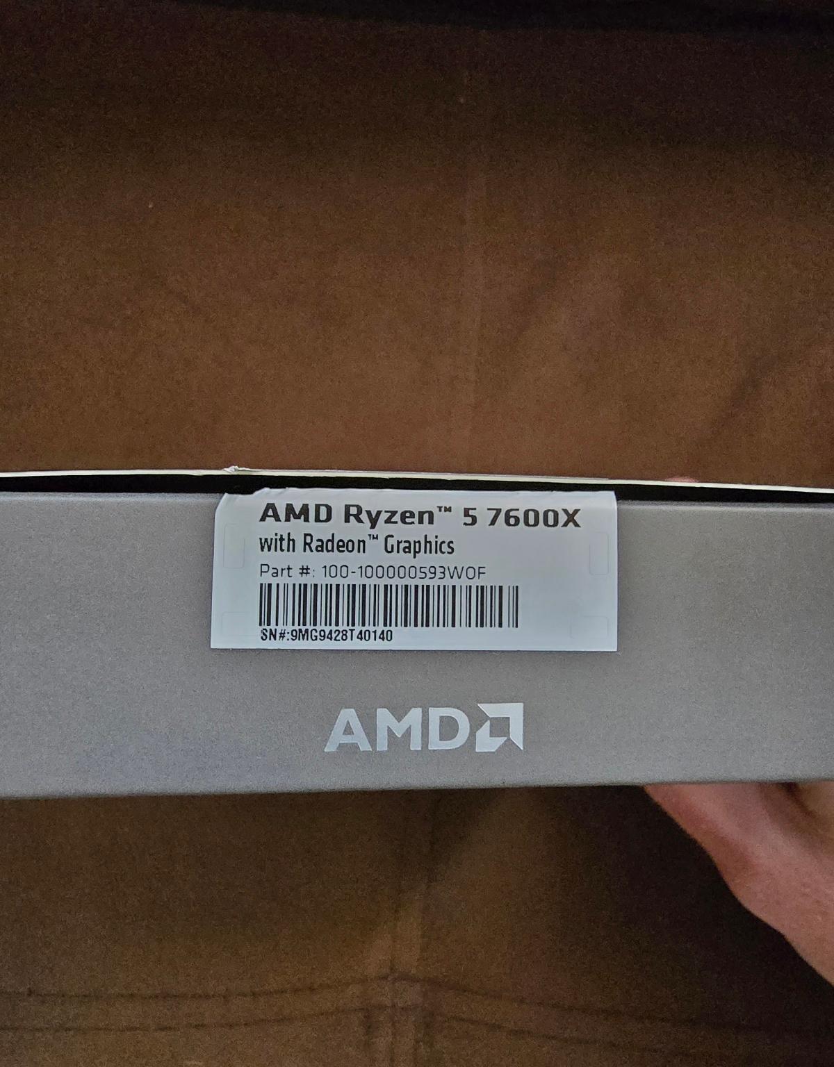 AMD Ryzen 5 7600x with ThermalRight Cooler