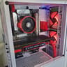 Red Ryzen 5 / GTX 1080 build