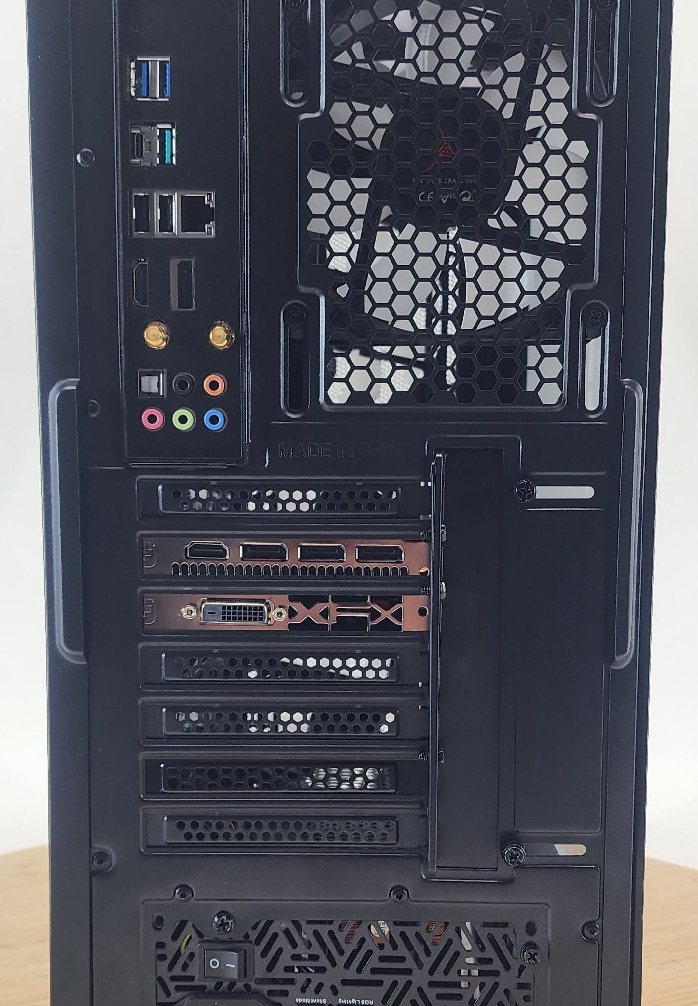 Gaming PC Ryzen 7 3700X 16GB RAM 512GB SSD RX 580 8GB Windows 11 Computer