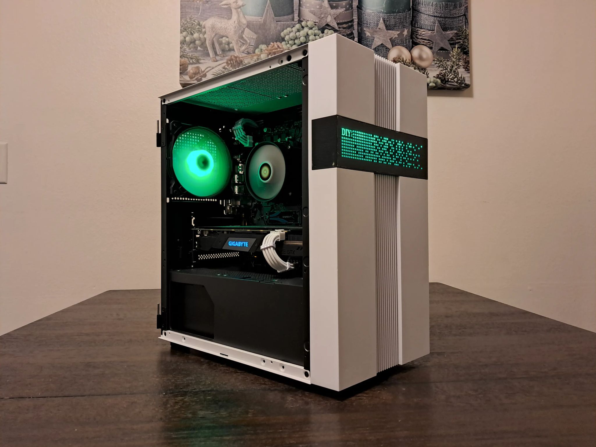 🔵⬜ Aesthetic Gaming PC ⬜🔵 Ryzen 5 3400G 3.7-4.2 GHz | Nvidia GTX 1660 Super | 1TB SSD