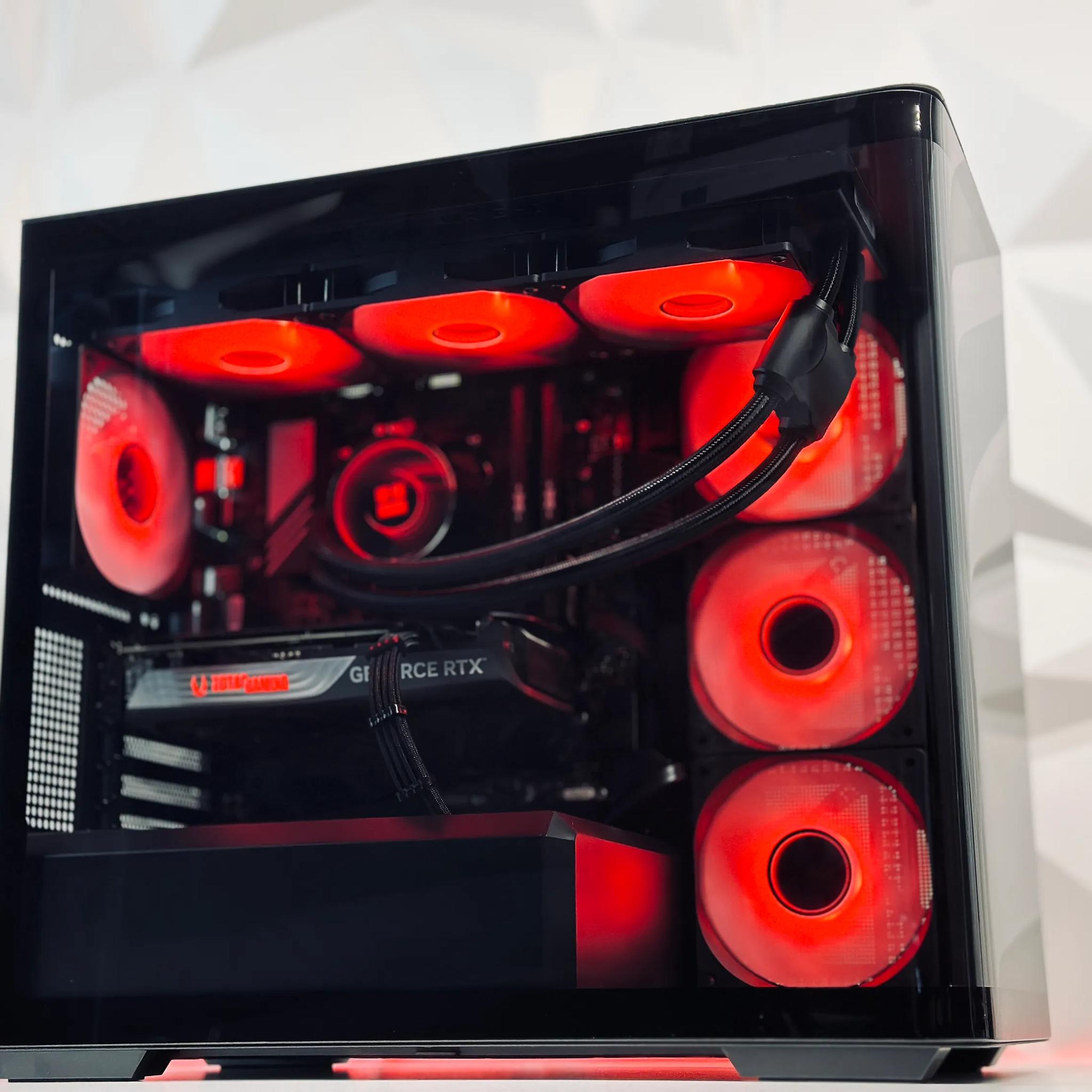 🌌🌑Dark Nebula🔭Liquid Cooled Gaming PC🔭Nvidia RTX 4070 Super 12GB🔭Ryzen 5 7600X🔭32GB DDR5🔭1TB
