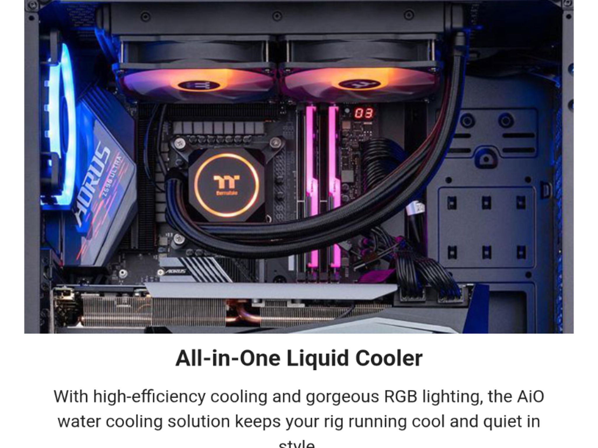 Used ABS Pre-Built, GeForce RTX 3090 Custom Gaming PC - Core i9-11900K, 32GB DDR4 RAM, 1TB NVMe SSD