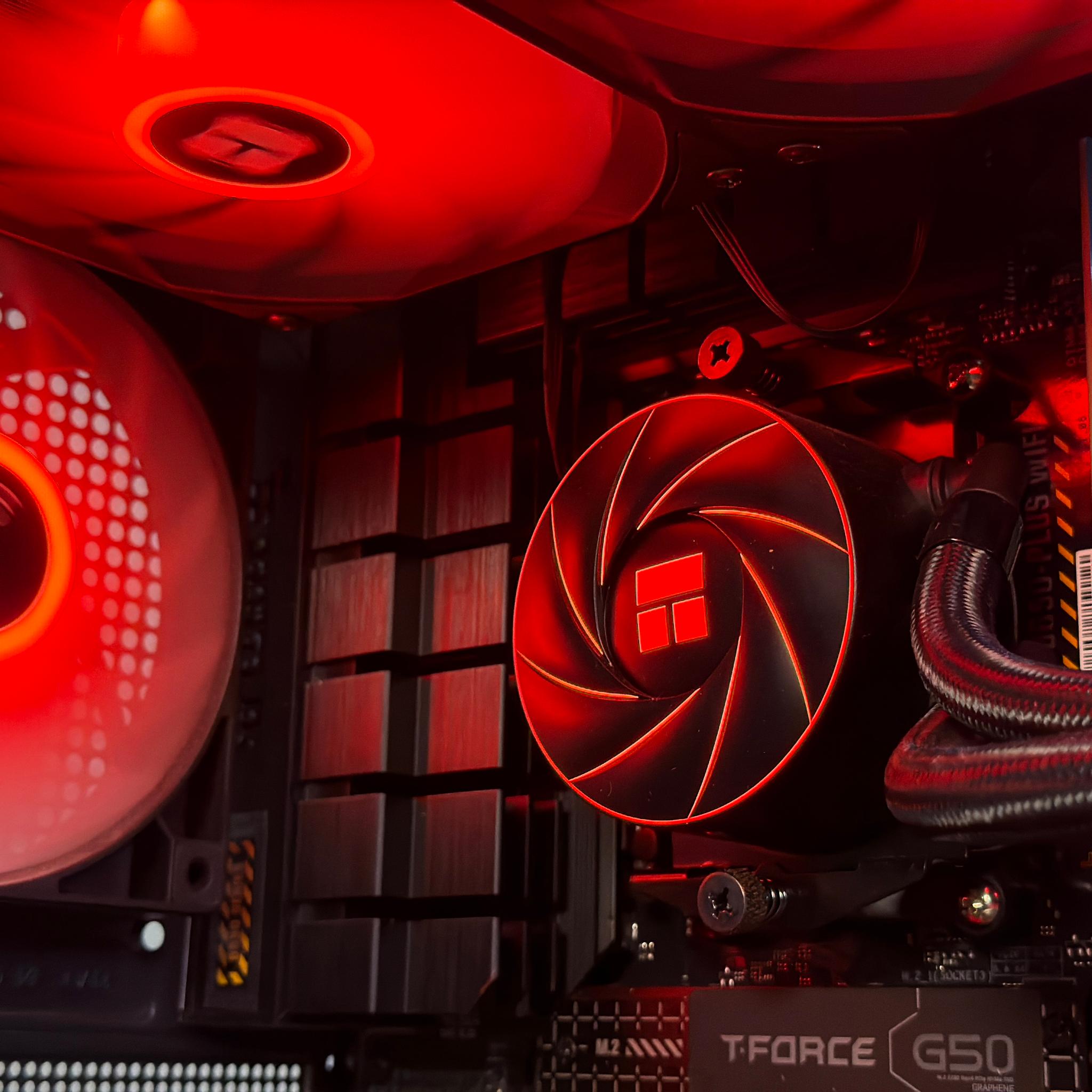 ♠️❤️ Black Gaming PC ❤️♠️ | Ryzen 5 7600X | RTX 5060 | 16GB DDR5 | 1TB NVME | WiFi + Bluetooth