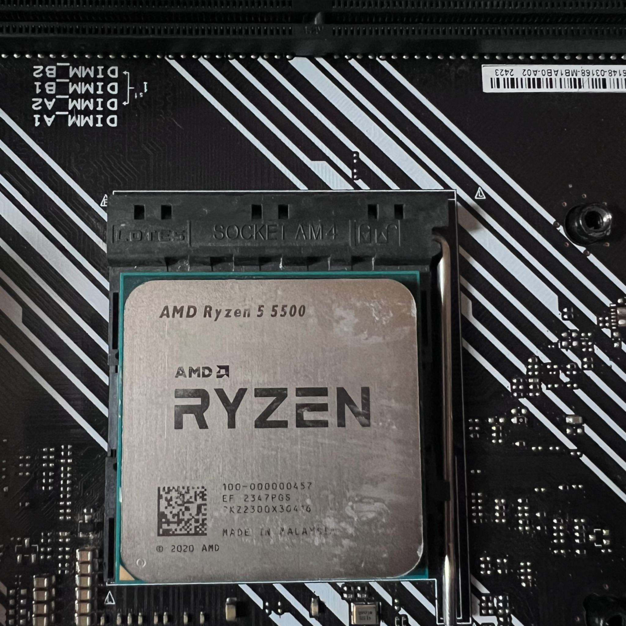 Asus PRIME B550-PLUS AC-HES / Ryzen 5 5500 / 16gb DDR4 @ 3600Mhz W/ DeepCool UD551 aircooler