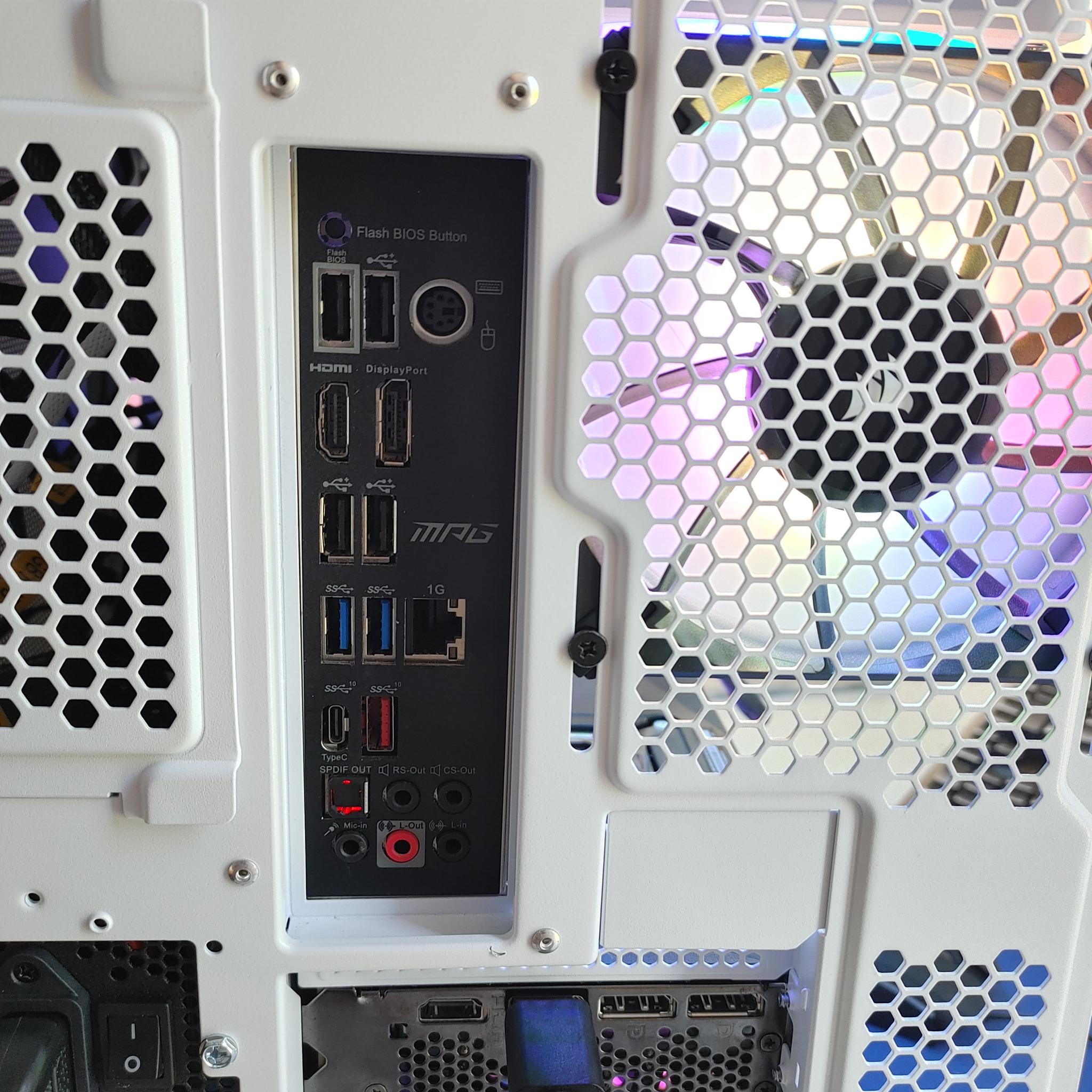 High End Gaming PC Ryzen 7 5800x RTX 3080 32GB RAM 1TB SSD