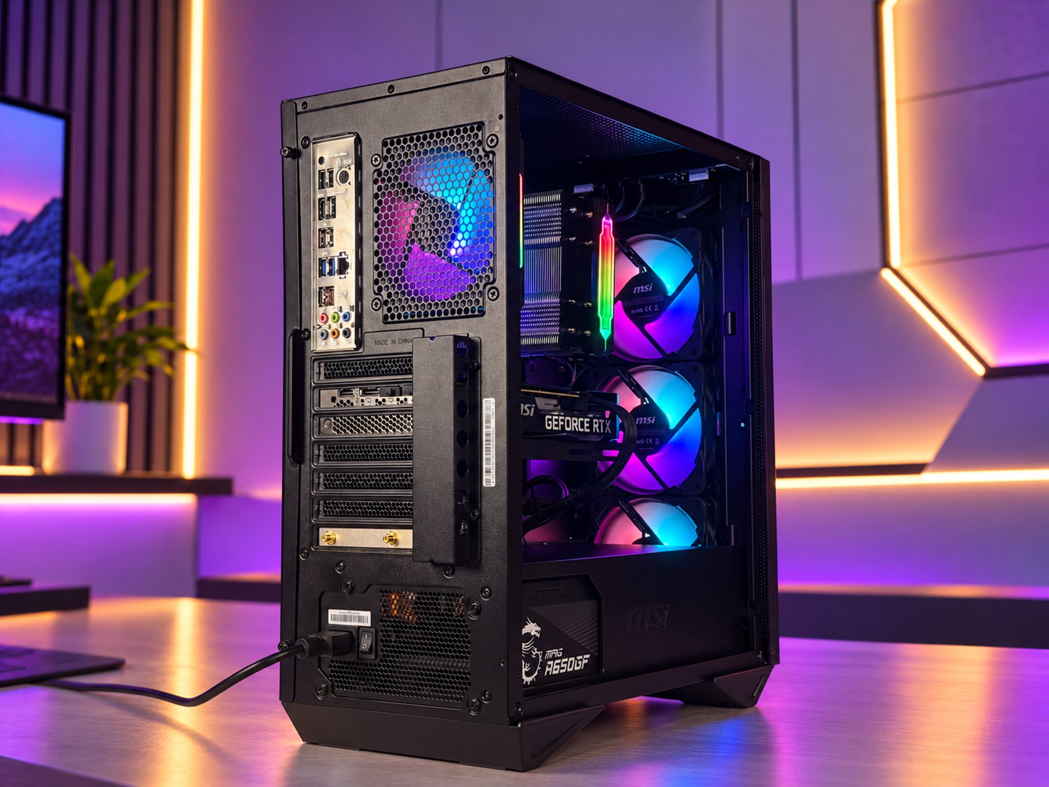 🌆 SYNTHETIC Gaming PC | RTX 3060 TI | Ryzen 7 5800x | 16GB RAM | 1TB NVME | WIFI + BT | FREE SHIP