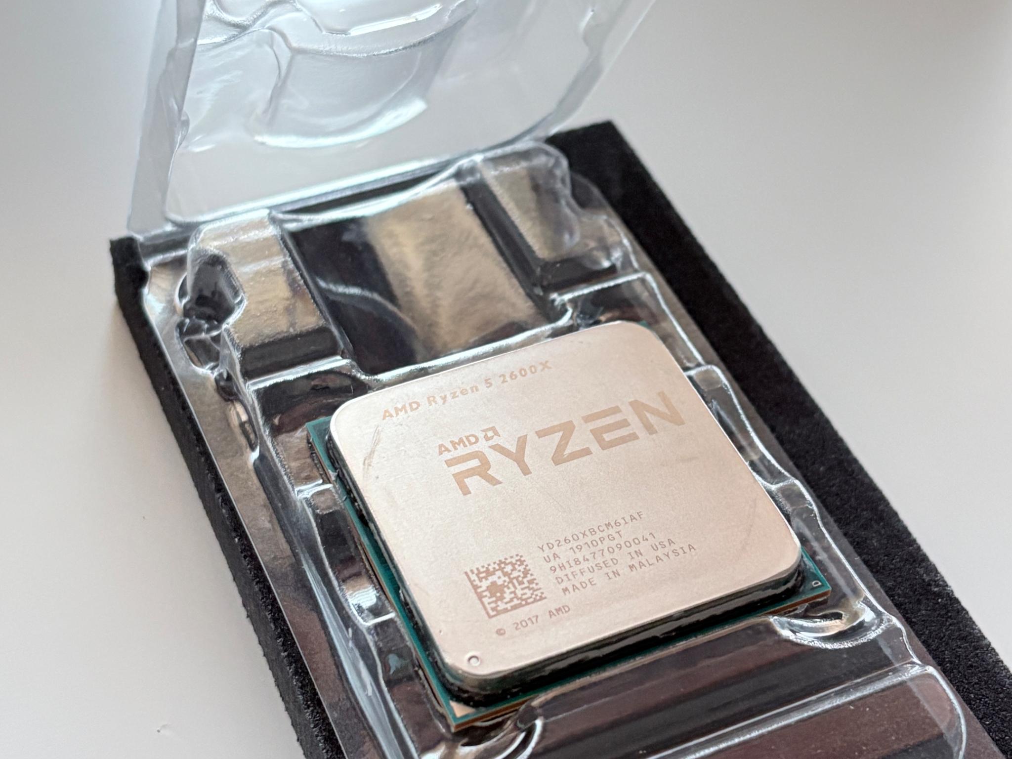 AMD Ryzen 5 2600X + Brand New Wraith Spire Cooler – 6C/12T Gaming CPU