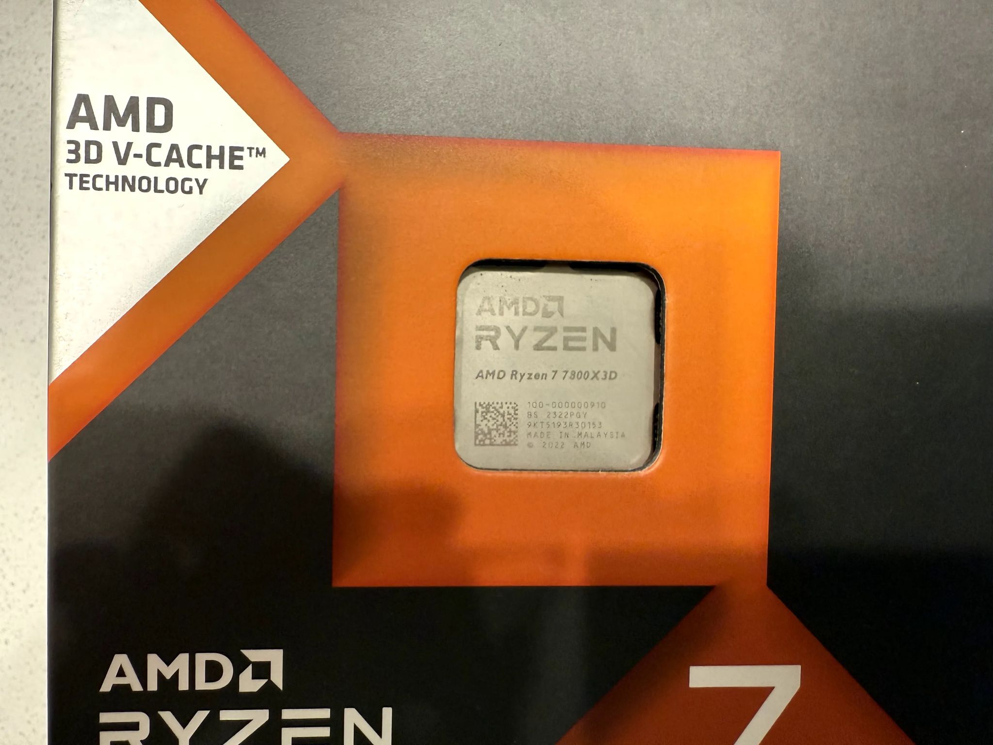 AMD Ryzen 7 7800X3D - Tested and Working - Used