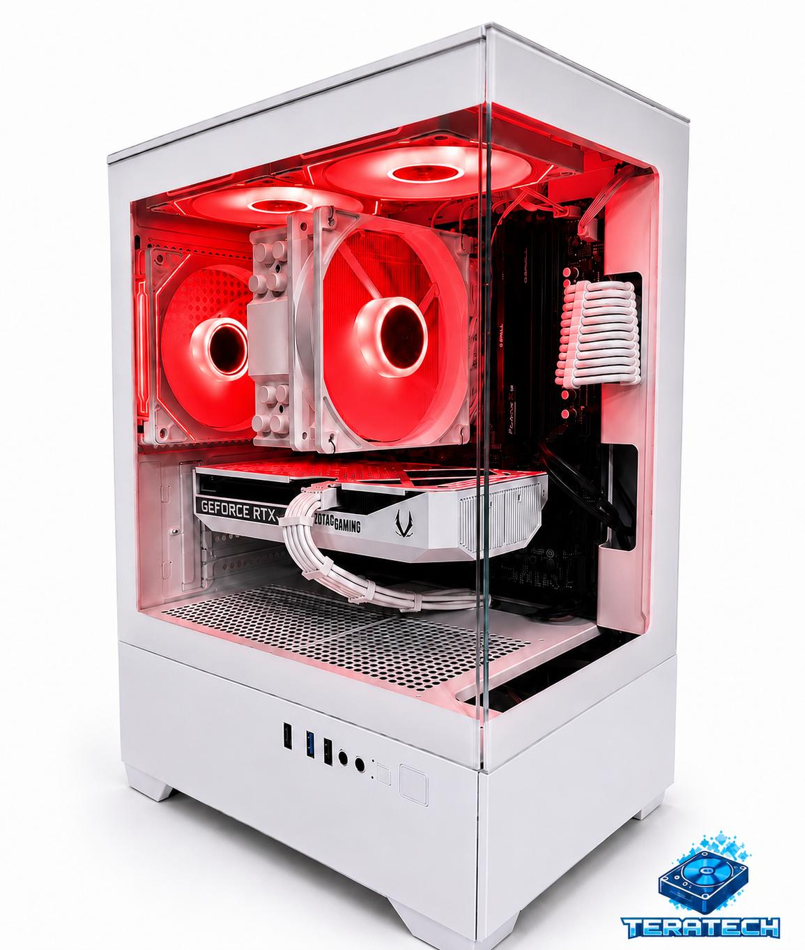 White 1440p Gaming PC | Ryzen 5 7500X3D | RTX 5060Ti | 16GB DDR5 | WiFi