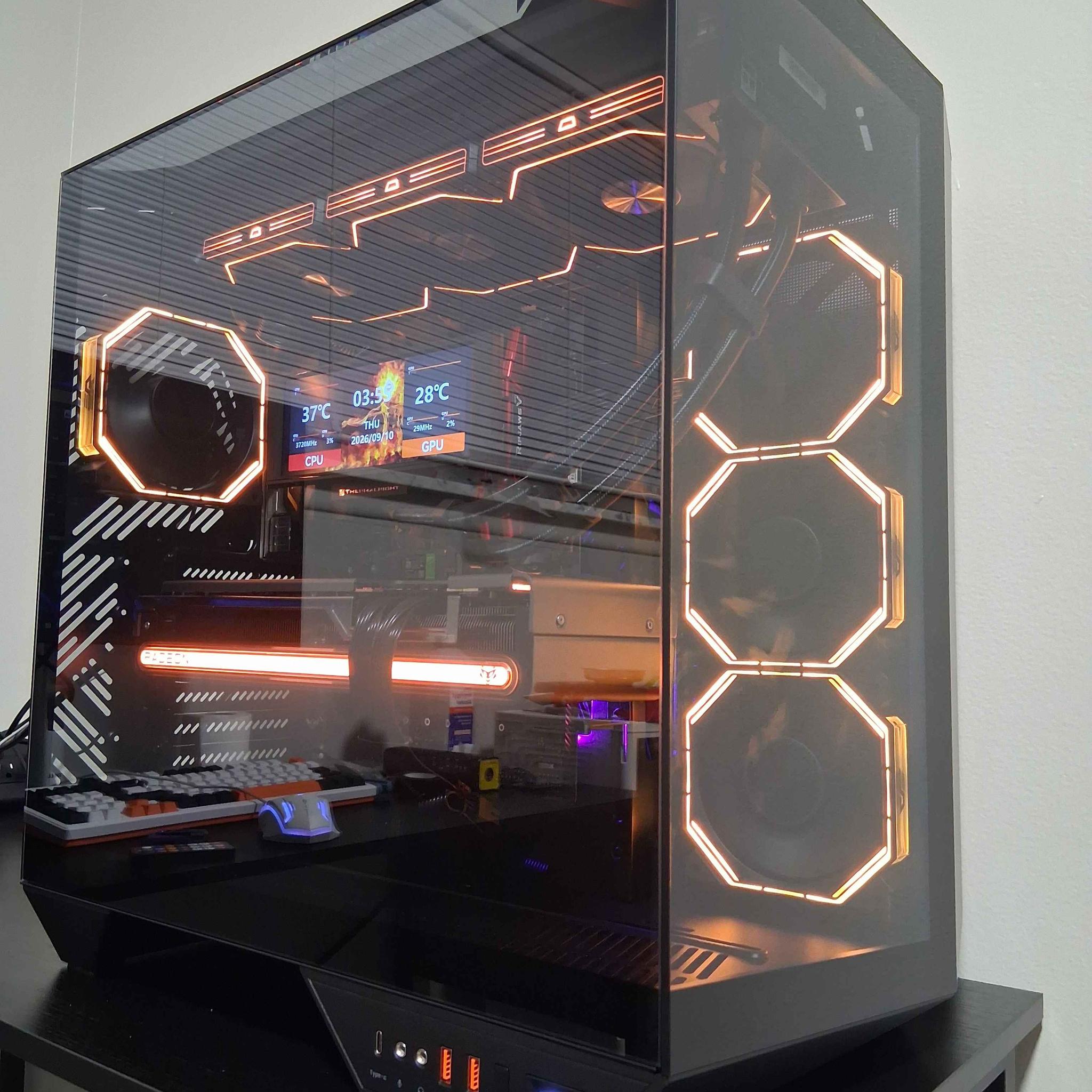 Gaming PC Ryzen 7 5700x 32GB DDR4 / 1TB SSD / SAPPHIRE RX 7800 XT 16GB / WINDOWS 11 / WIFI