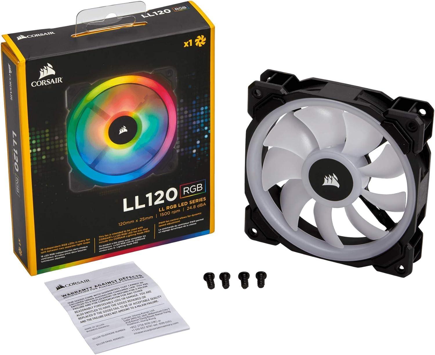 Corsair LL 120 Single fan, Brand New!