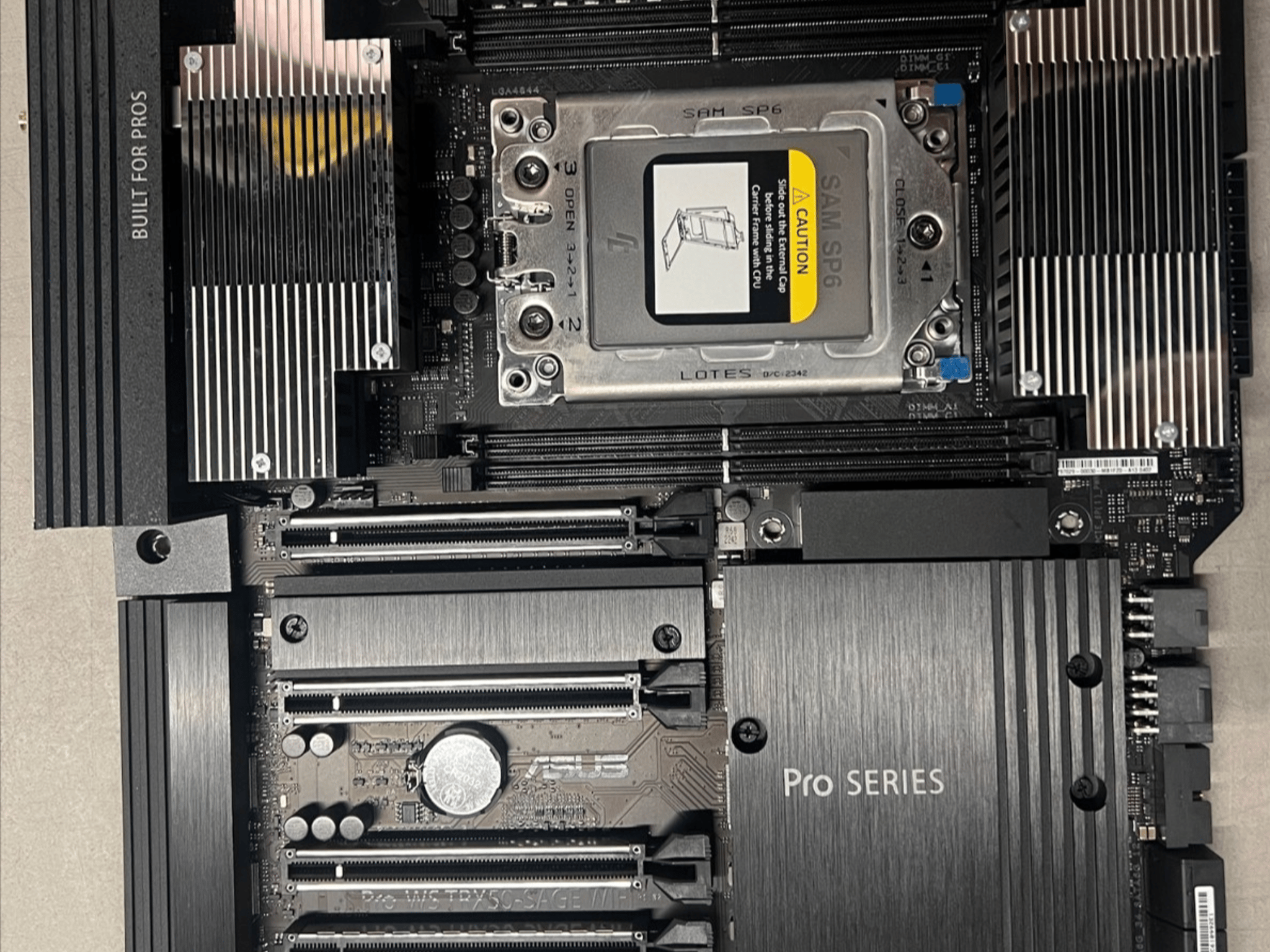 ASUS Pro WS TRX50-SAGE WIFI sTR5 DDR5 Workstation Motherboard - Used, Tested