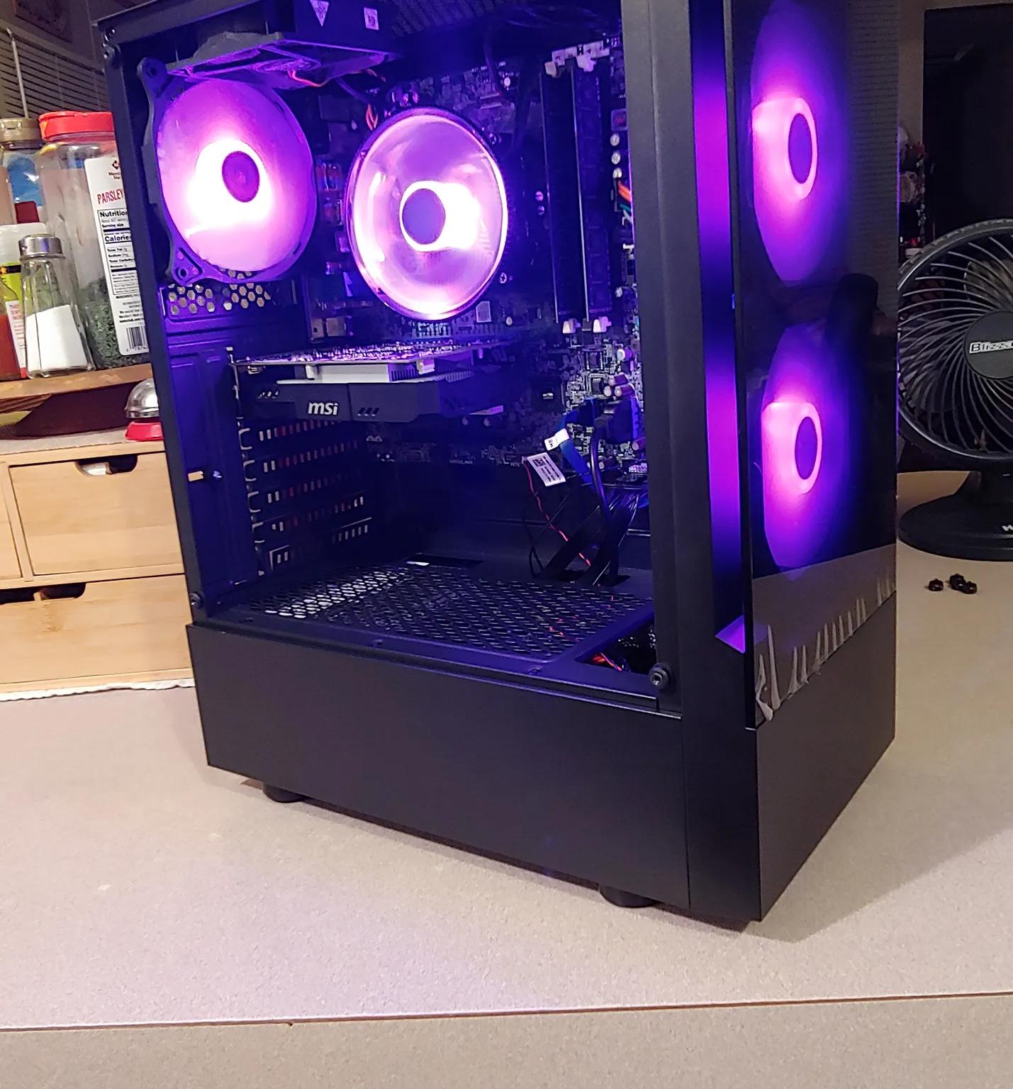 RGB BUDGET STARTER GAMING PC|MSI RADEON RX 560