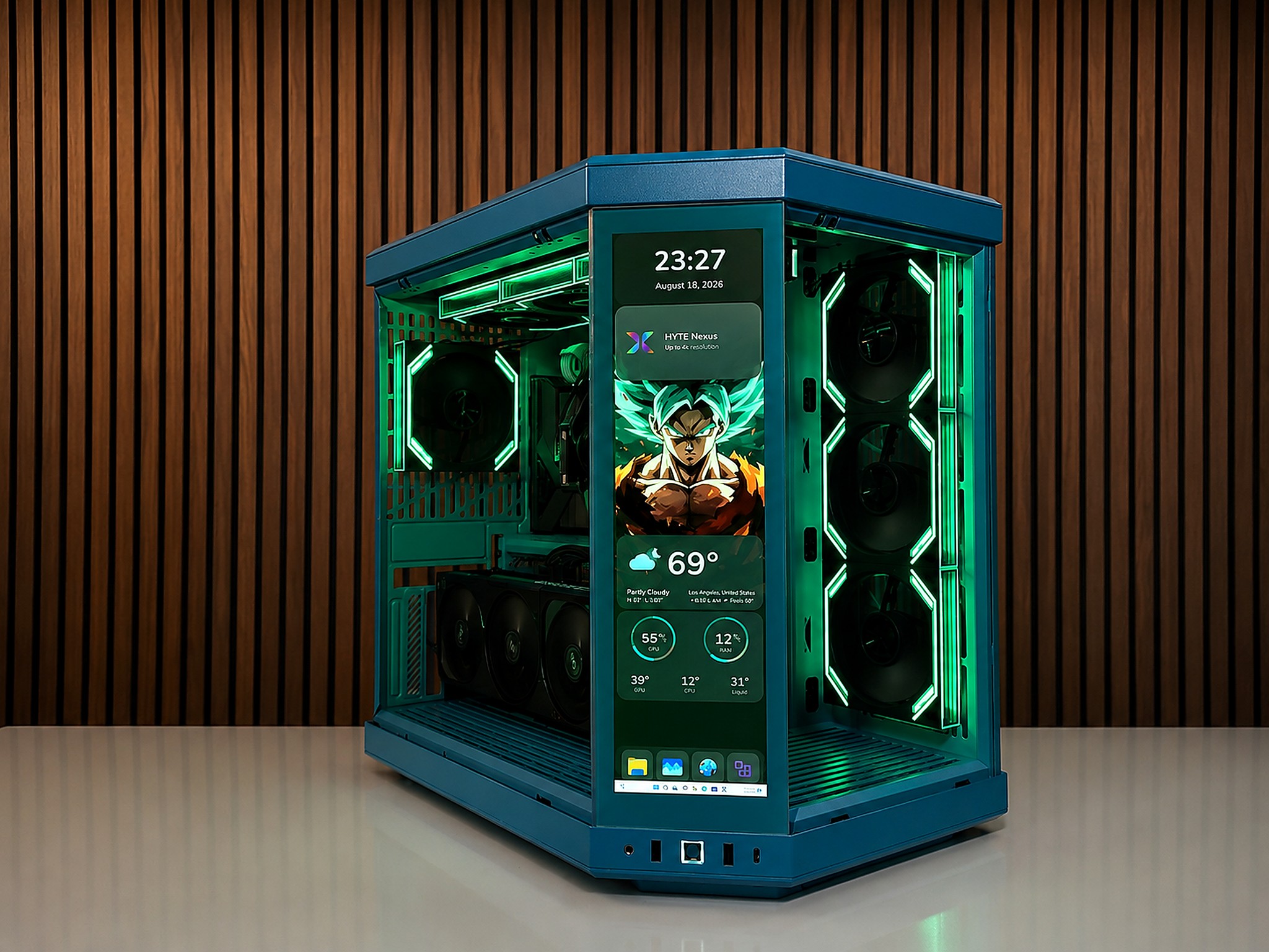 ❄ICE❄ Hyte Y70 | RTX 5080| Ryzen 9800X3D | 32GB DDR5 | 2TB NVME | GOLD PSU | Windows 11 | WIFI