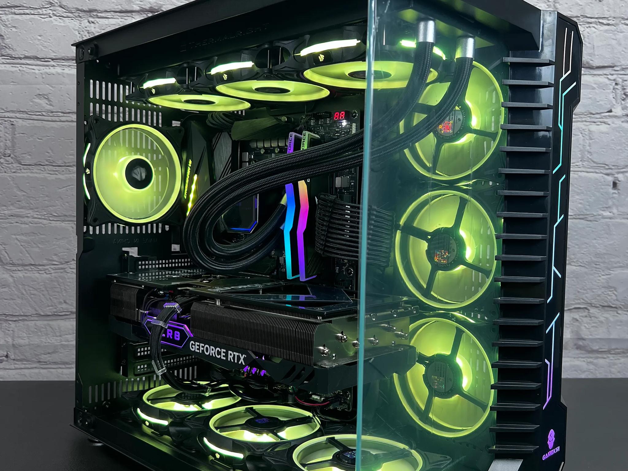 Ryzen 7 5800X3D RTX 4070 TI 32GB Ram 2TB WiFi Win 11 Gaming PC