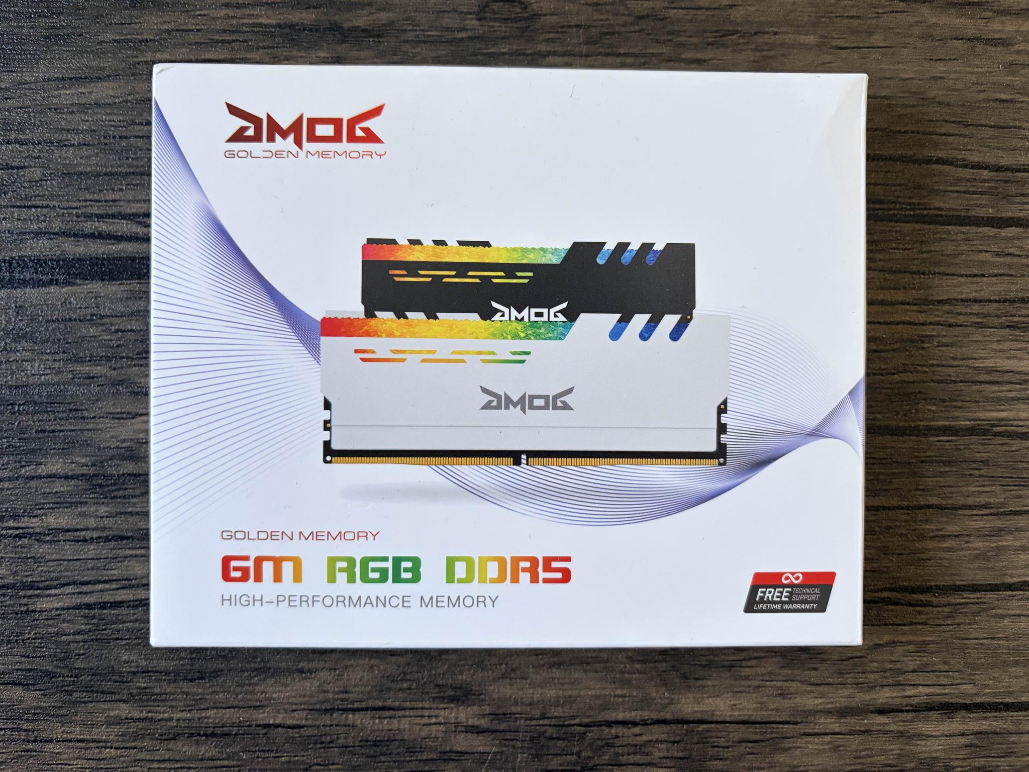 GMOG DDR5 6400MT/S 32GB (2x16GB)