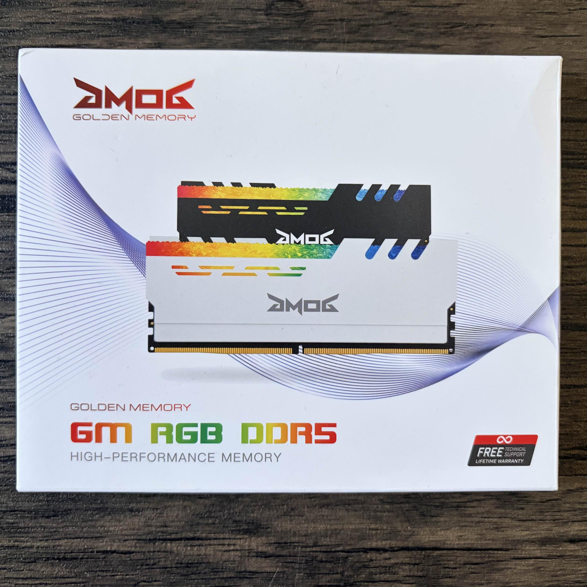 GMOG DDR5 6400MT/S 32GB (2x16GB)