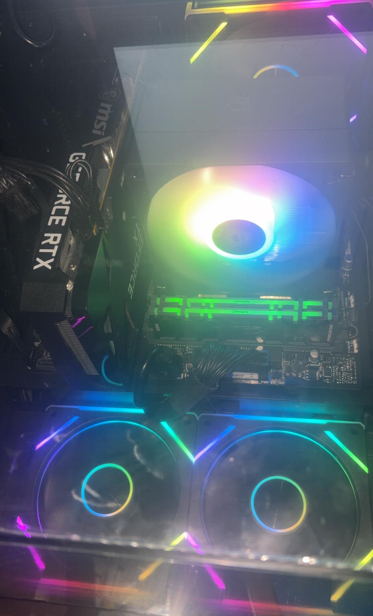 GeForce RTX 3050 8GB Custom Gaming PC - Core i3-14100F, 16GB RAM, 512GB NVMe SSD