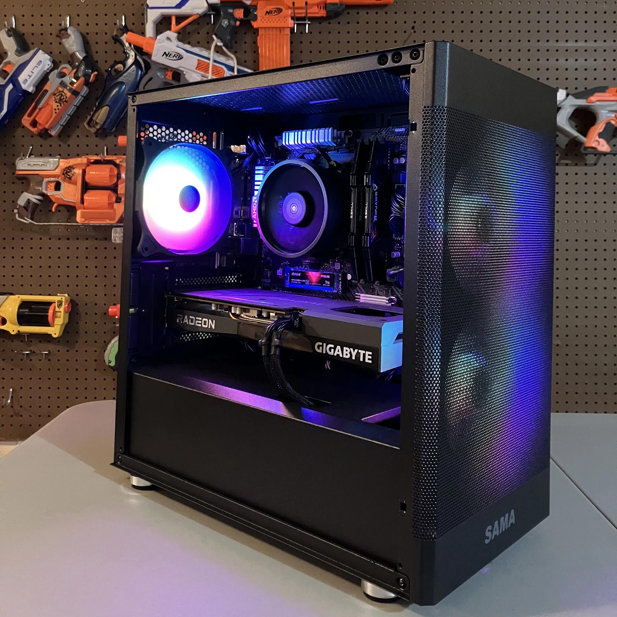 Ryzen 5 3600 and RX 6600xt Gaming PC