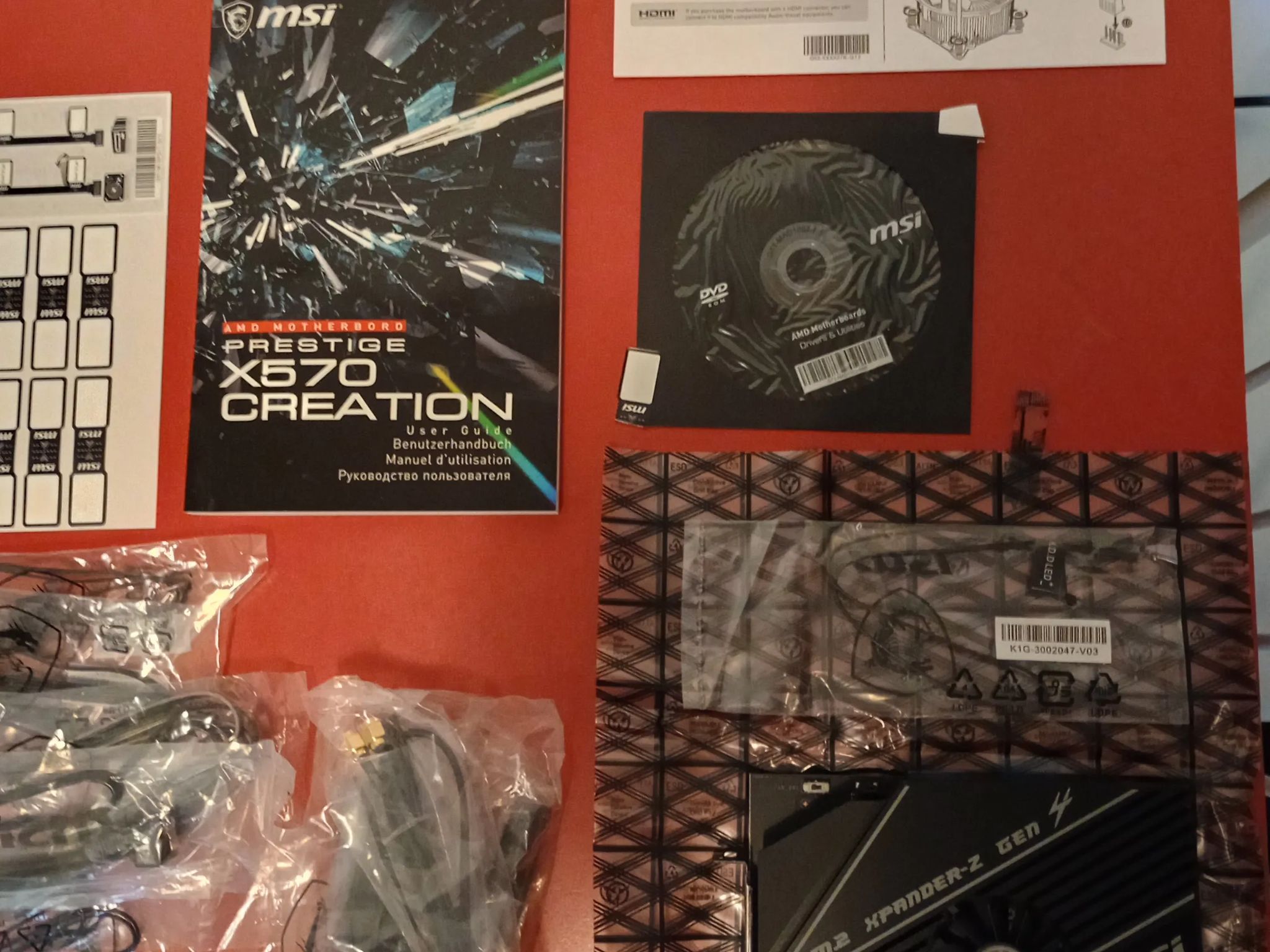 MSI Prestige X570 Creation Motherboard