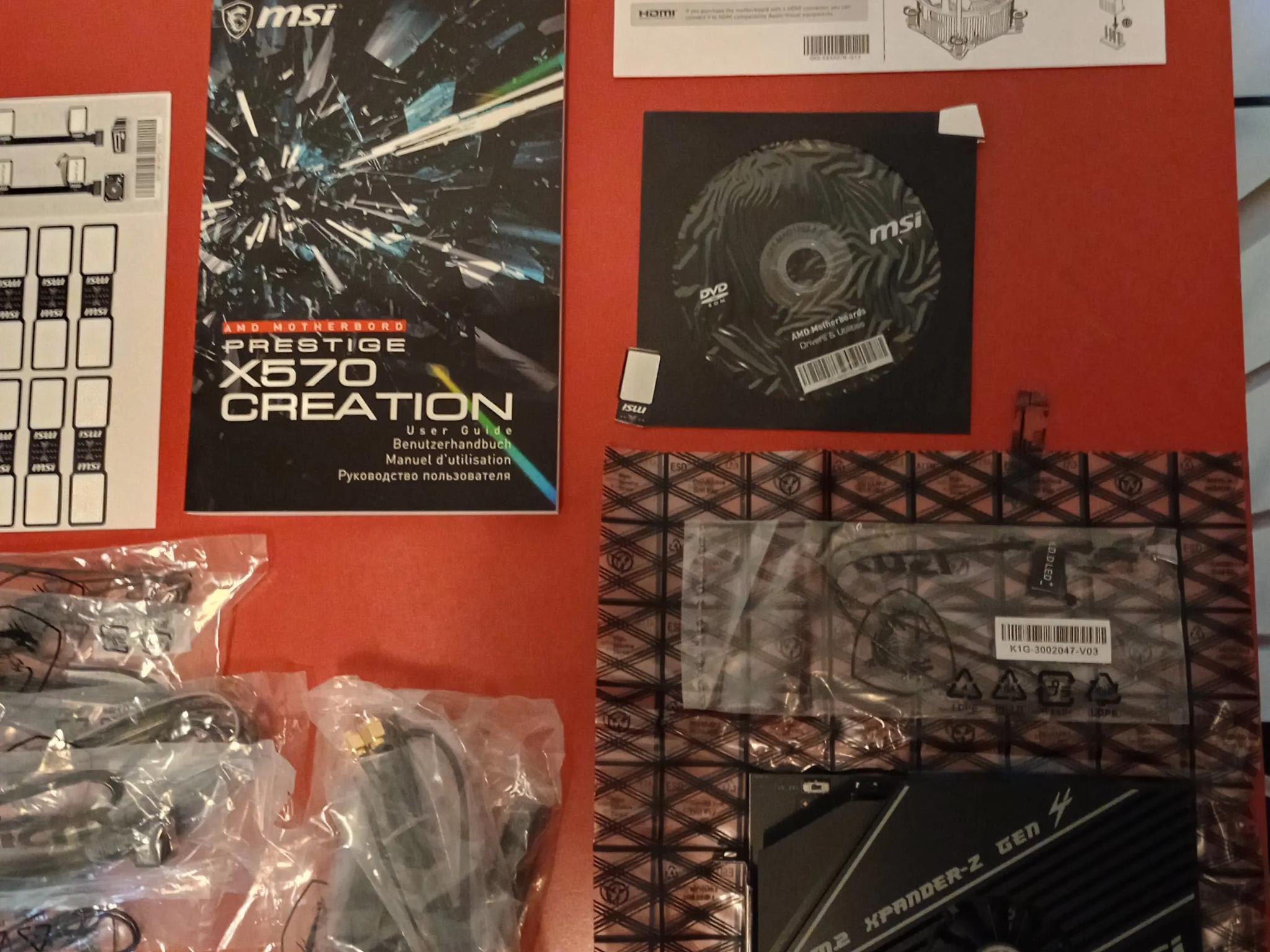 MSI Prestige X570 Creation Motherboard