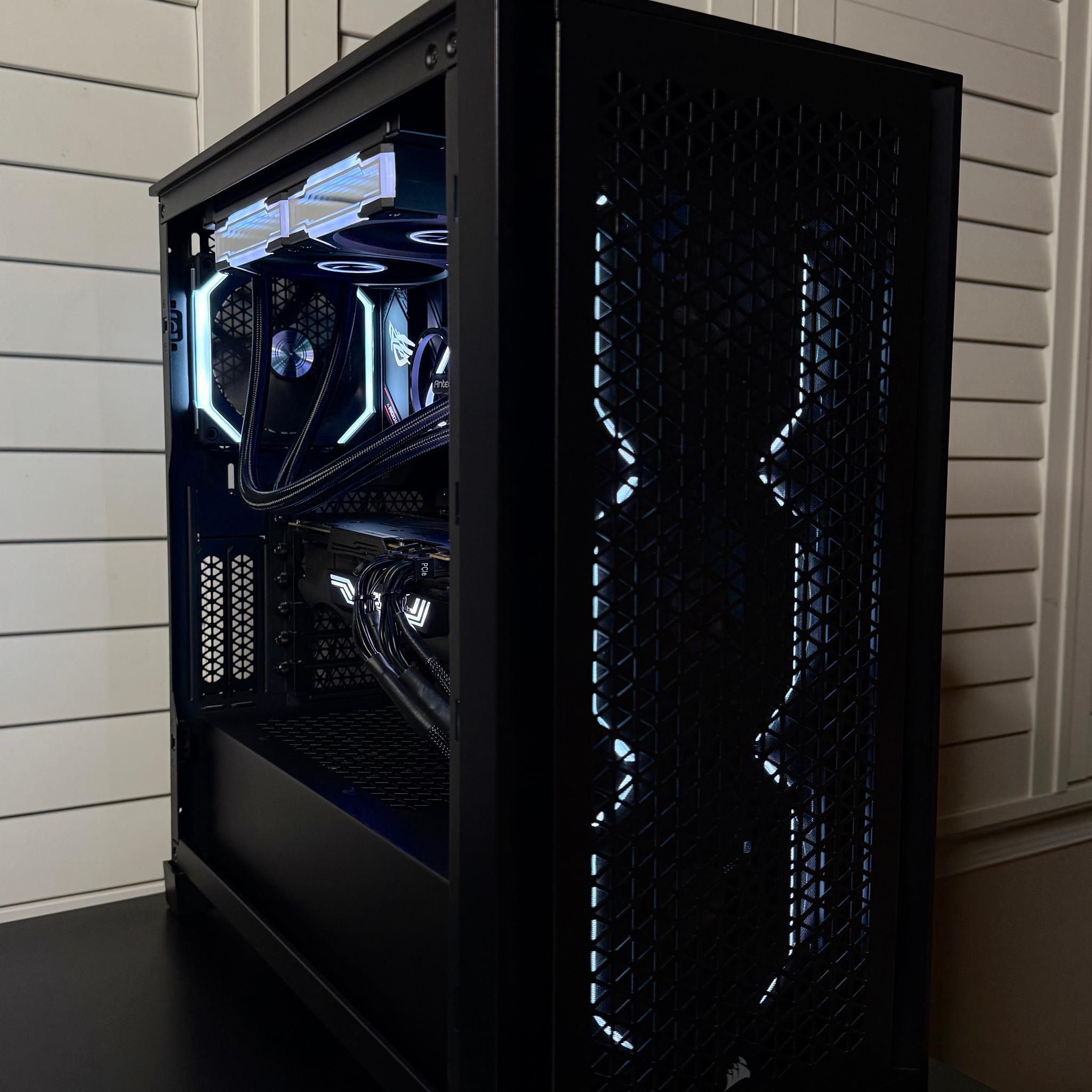 🖤 “Obsidian” — High-End Gaming PC | RTX 3080 Ti 12GB | Ryzen 7 5800X | 32GB Ram