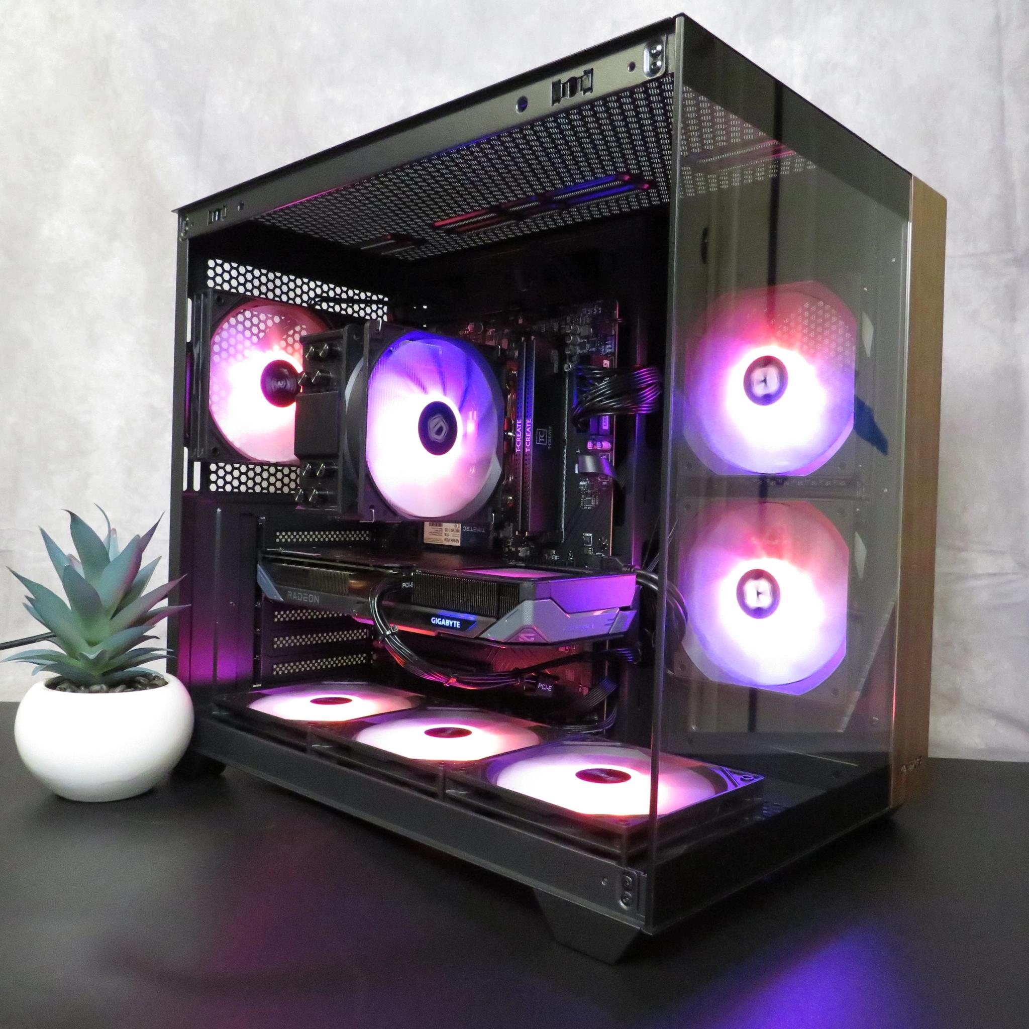 Latest Gen everything! Ryzen 5 9600X + RX 9060 XT (16 GB) + 32 GB DDR5 + 1 TB NVME