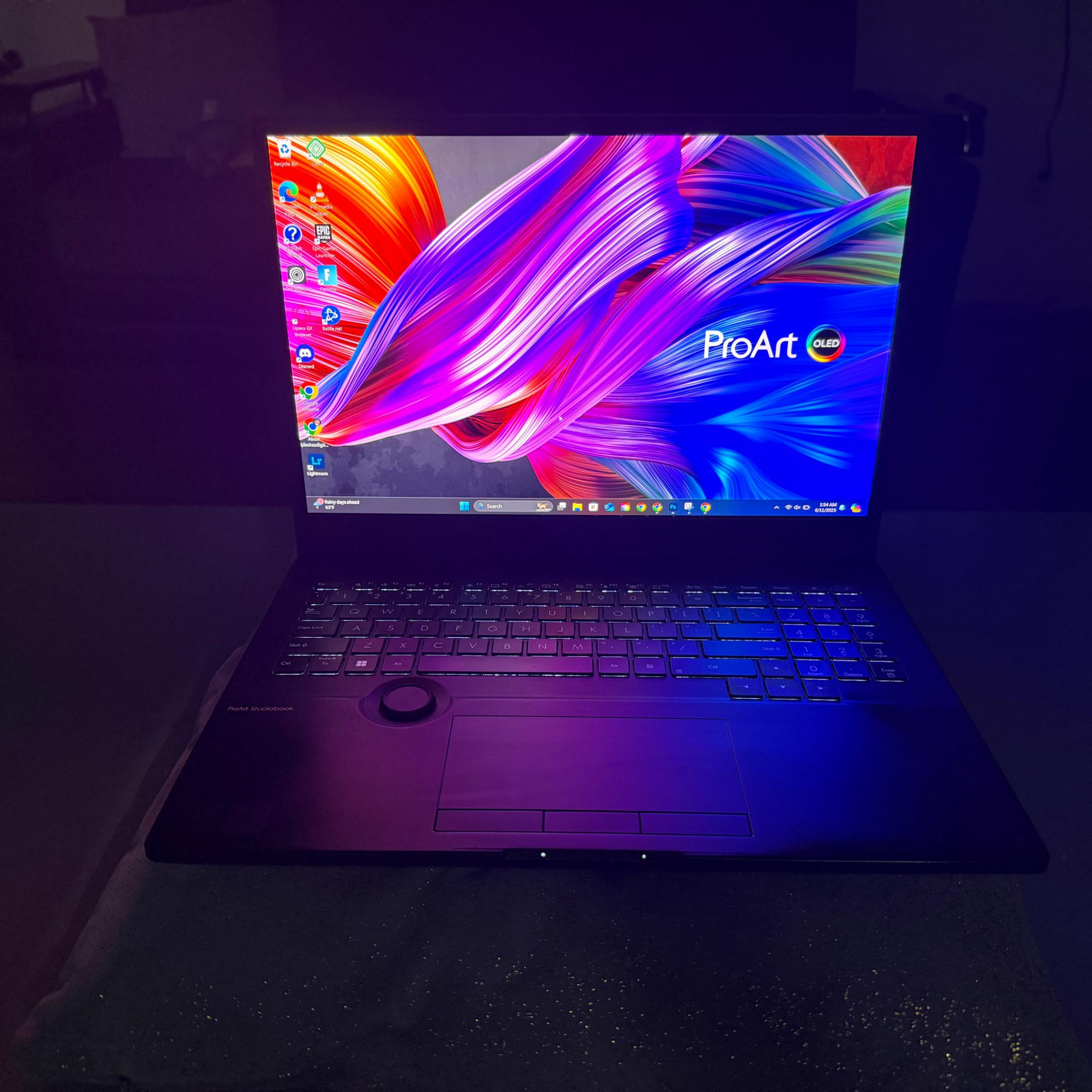 4k OLED ProArt Studiobook 16 I7 (12th Gen RTX 3060)
