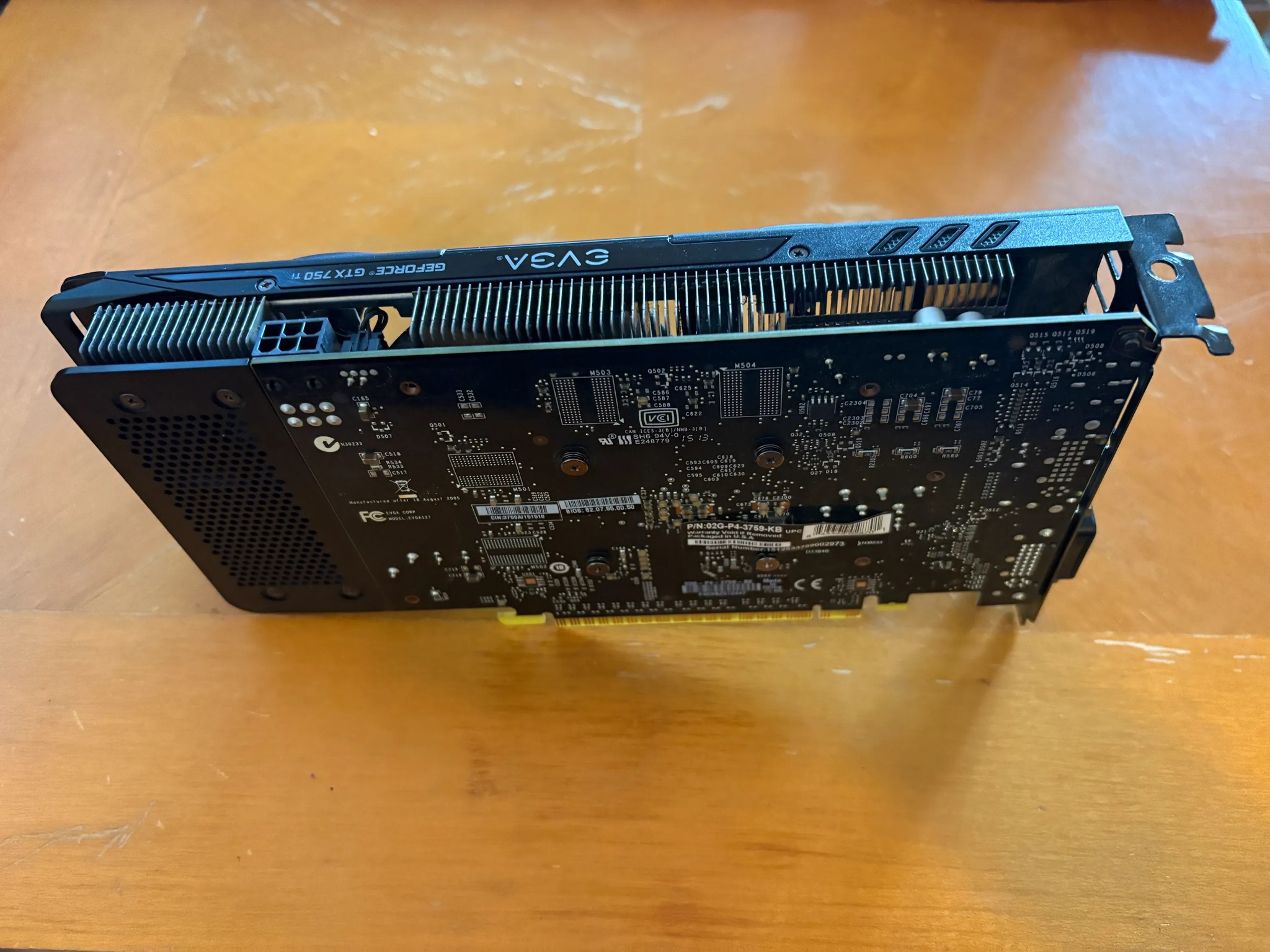 EVGA GeForce GTX 750 Ti SC