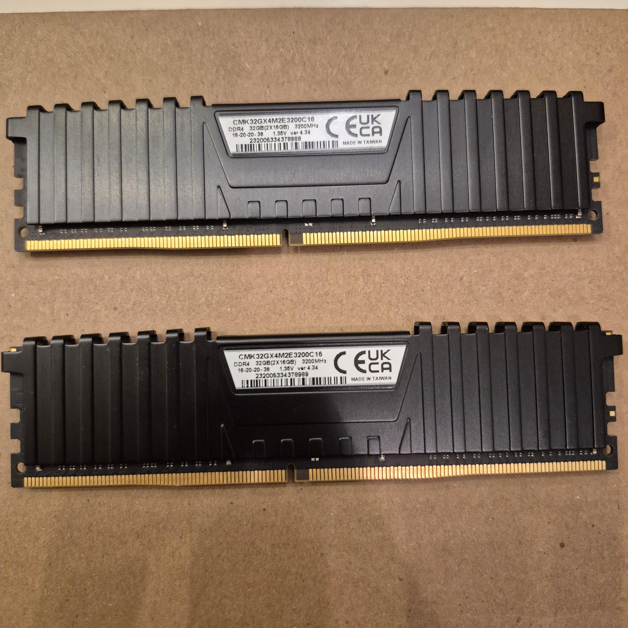 Corsair Vengeance LPX 32GB (2x16GB) DDR4 3200MHz C16
