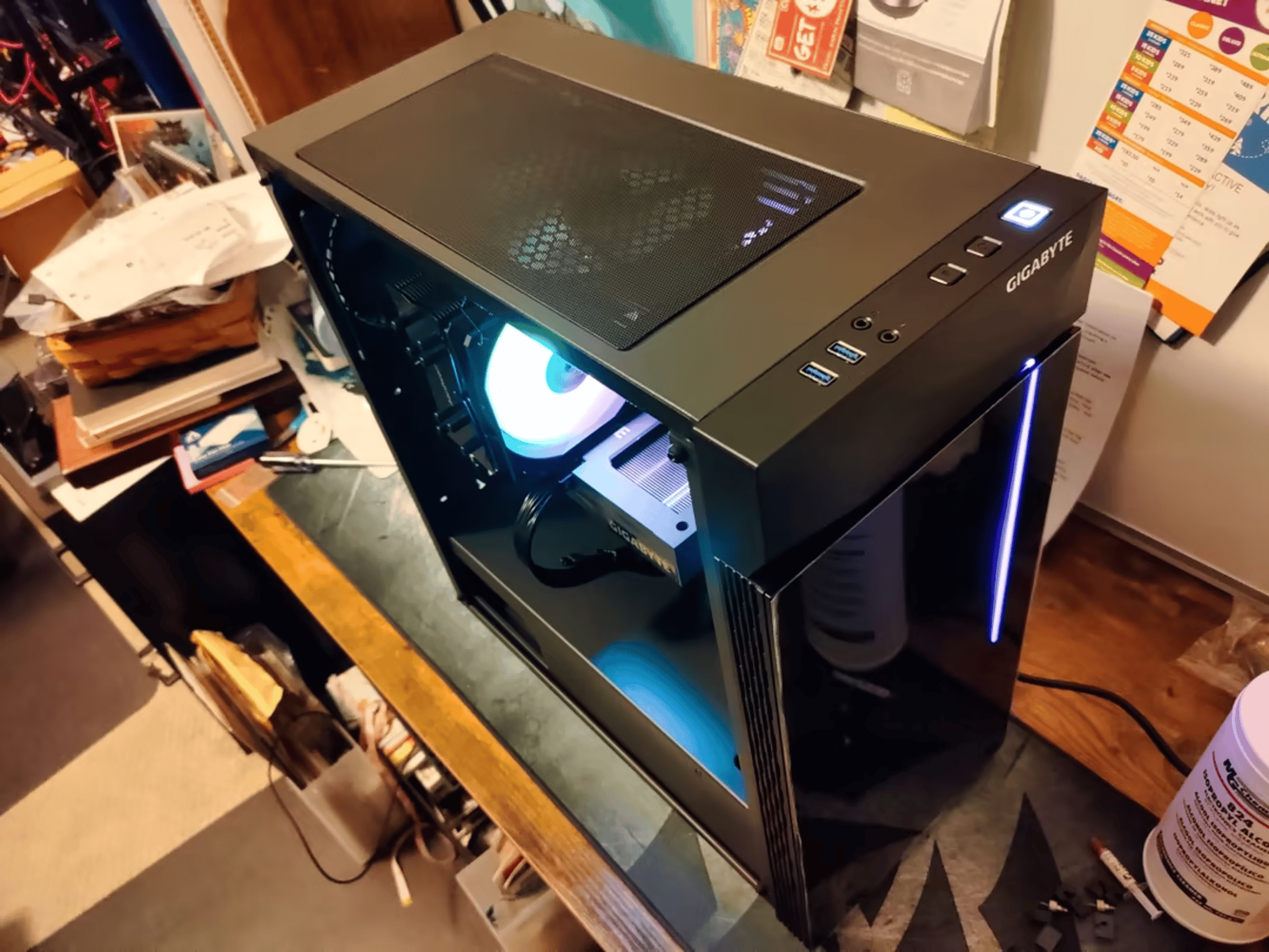 Yūyami 夕闇 | Black i5-11400 + RX 6600 Gaming PC with RGB Accents
