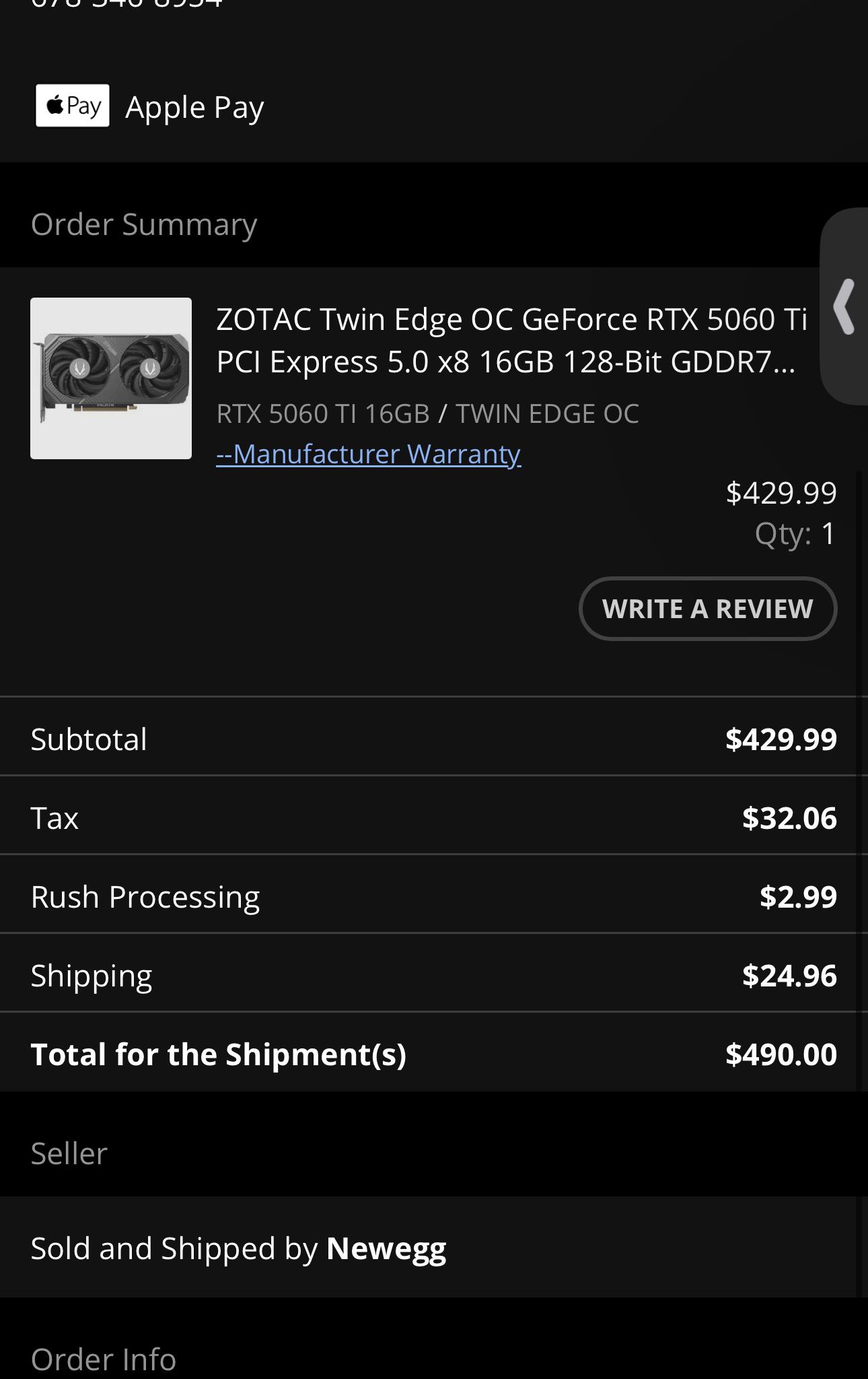 GeForce RTX 5060 Ti 16GB Custom Gaming PC - Ryzen 5 5500, 16GB RAM