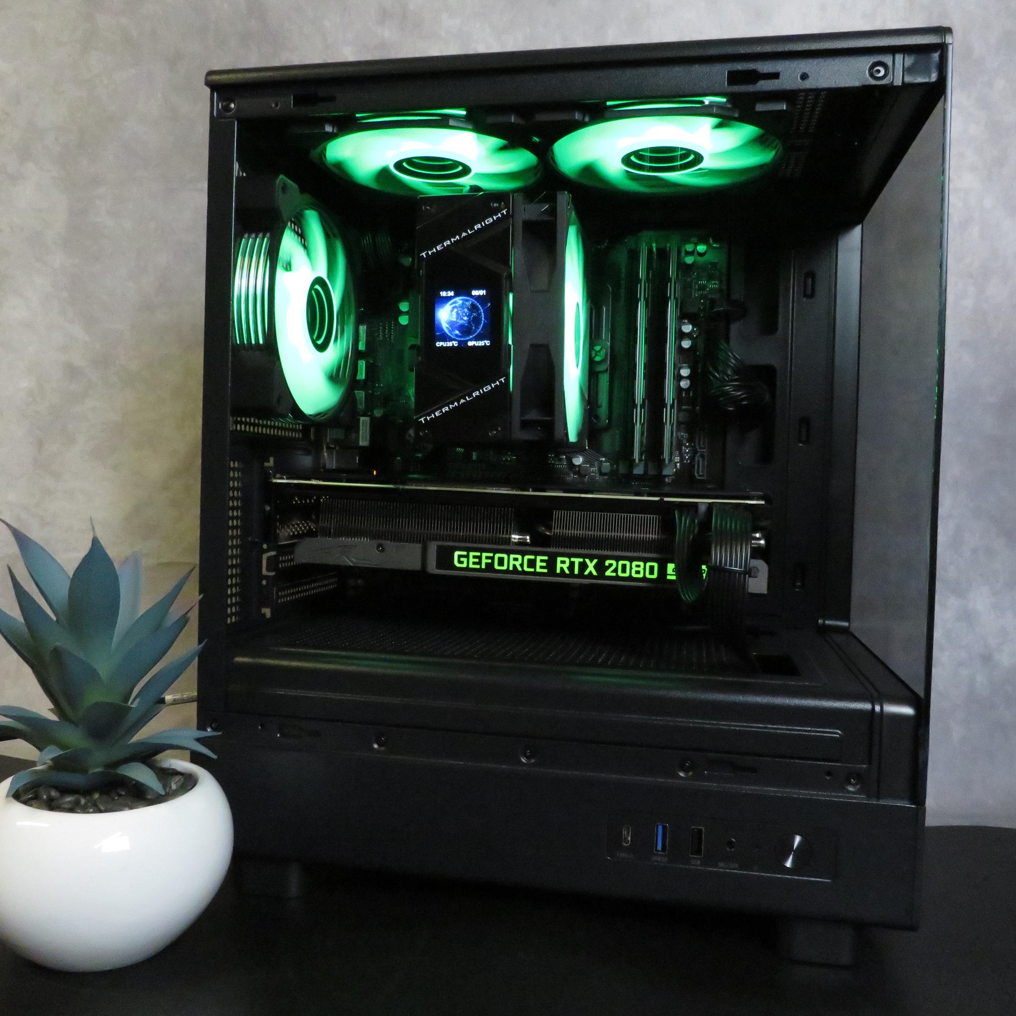 Entry level 1440p GAMER! RTX 2080 Super - Ryzen 5 5500 - 16 GB DDR4 - 1 TB SSD