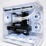 Custom White Gaming PC - RTX 5070, 7800x3d