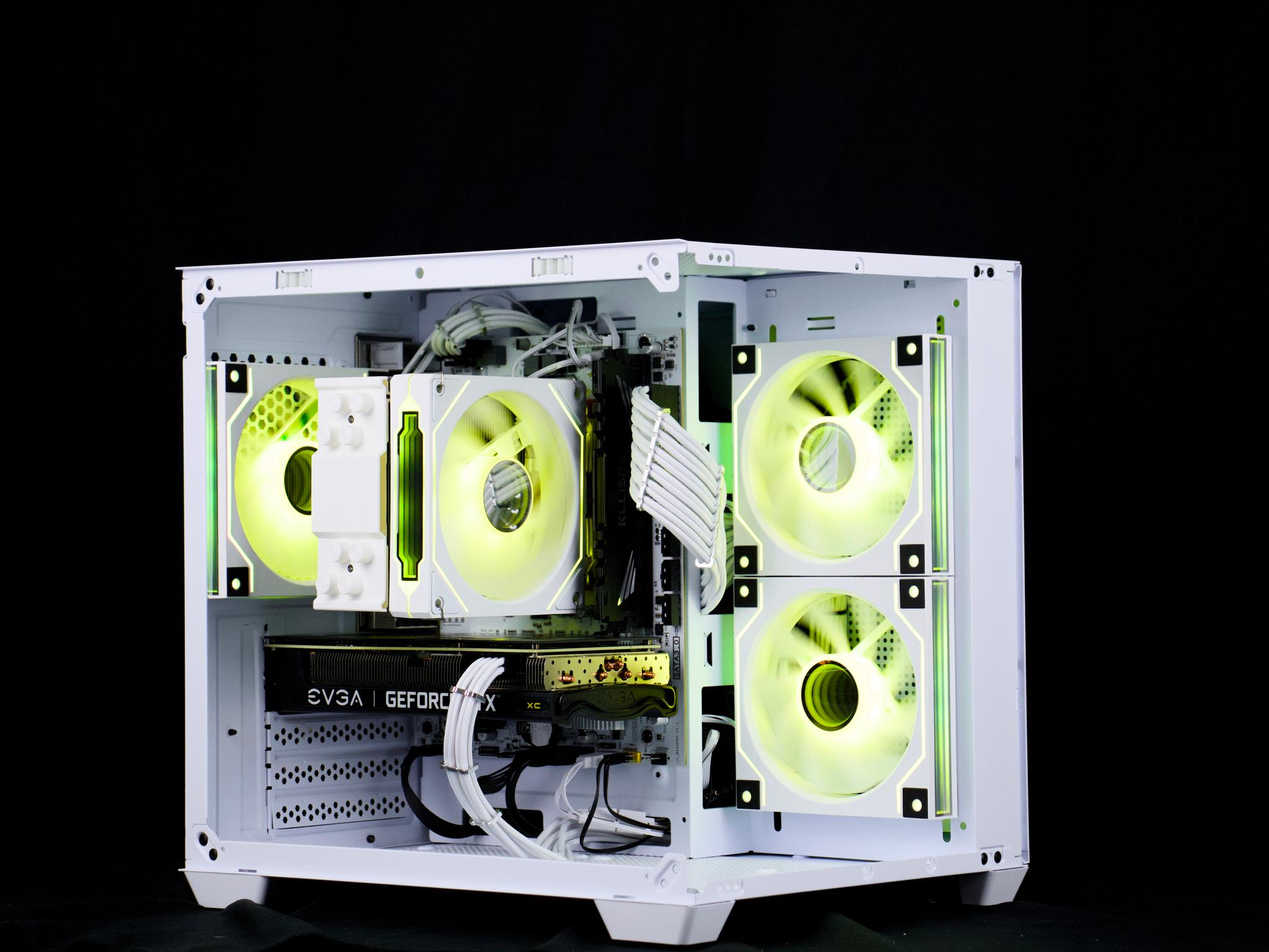 🧊❄️🧊 White Gaming PC – RTX 3060 TI , Ryzen 5 3600, 16GB RAM, 960GB SSD - WiFi, BlueTooth🧊❄️🧊
