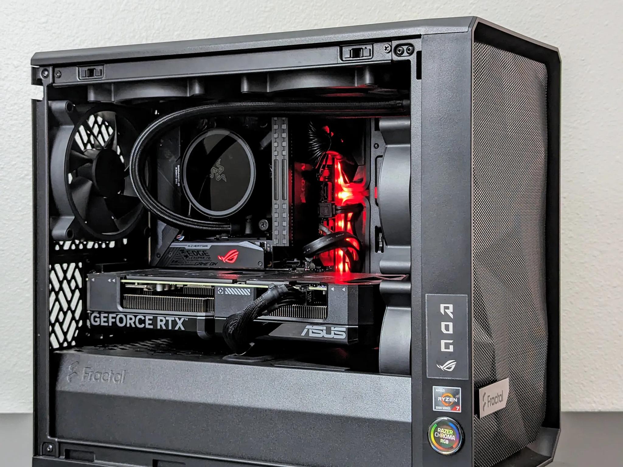 Enthusiast Grade Gaming Powerhouse: Ryzen 5800X + RTX 4070 - Sleek Design, Max Performance!