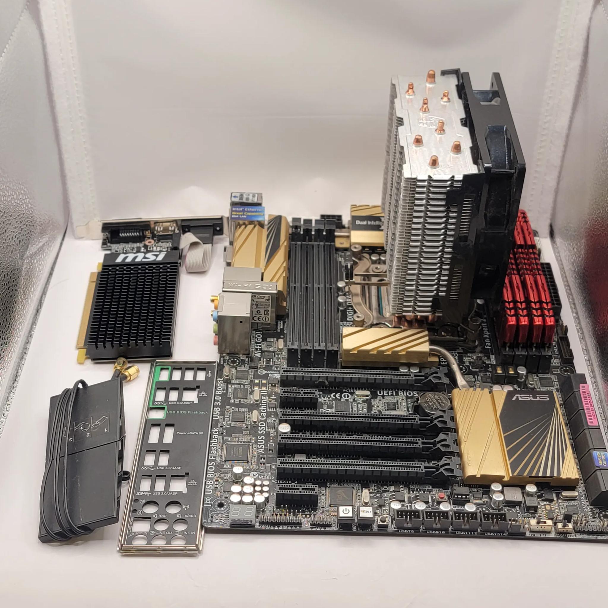 ASUS X79-Deluxe W/i7 4820K X79 ATX Motherboard DDR3