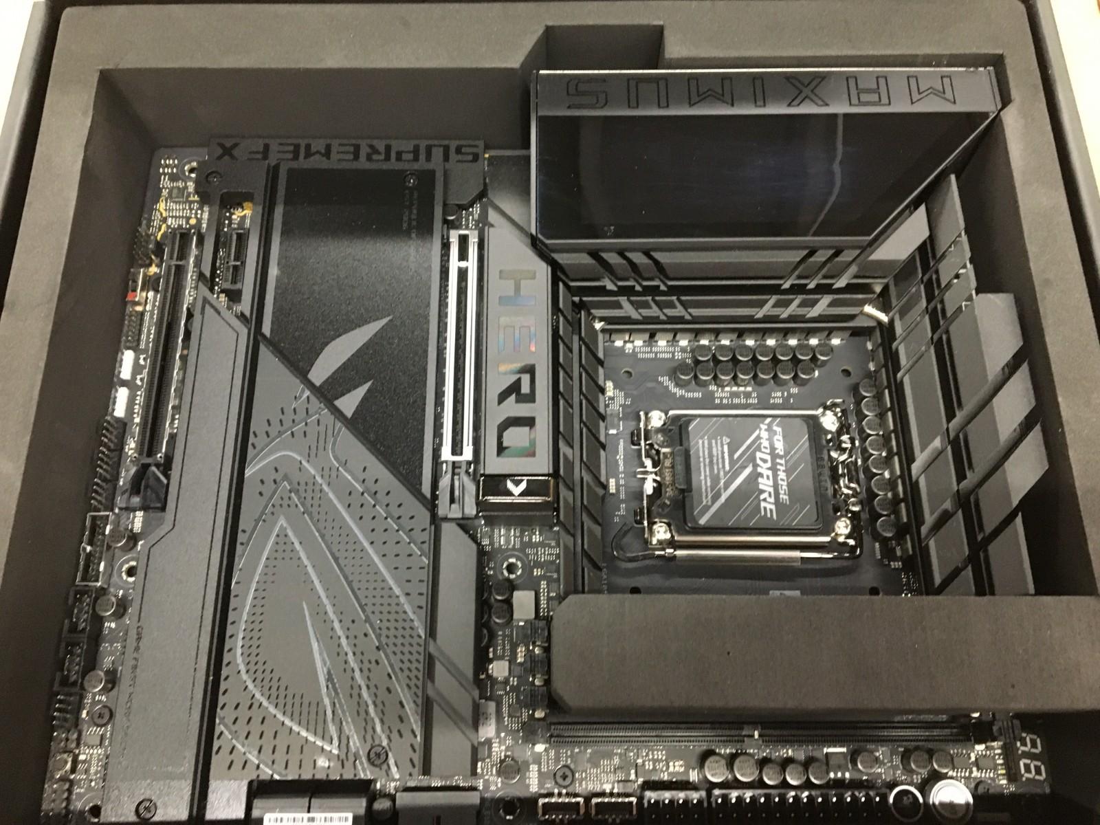 ASUS ROG Maximus Z890 Hero LGA 1851 Motherboard - Open Box w/ Accessories