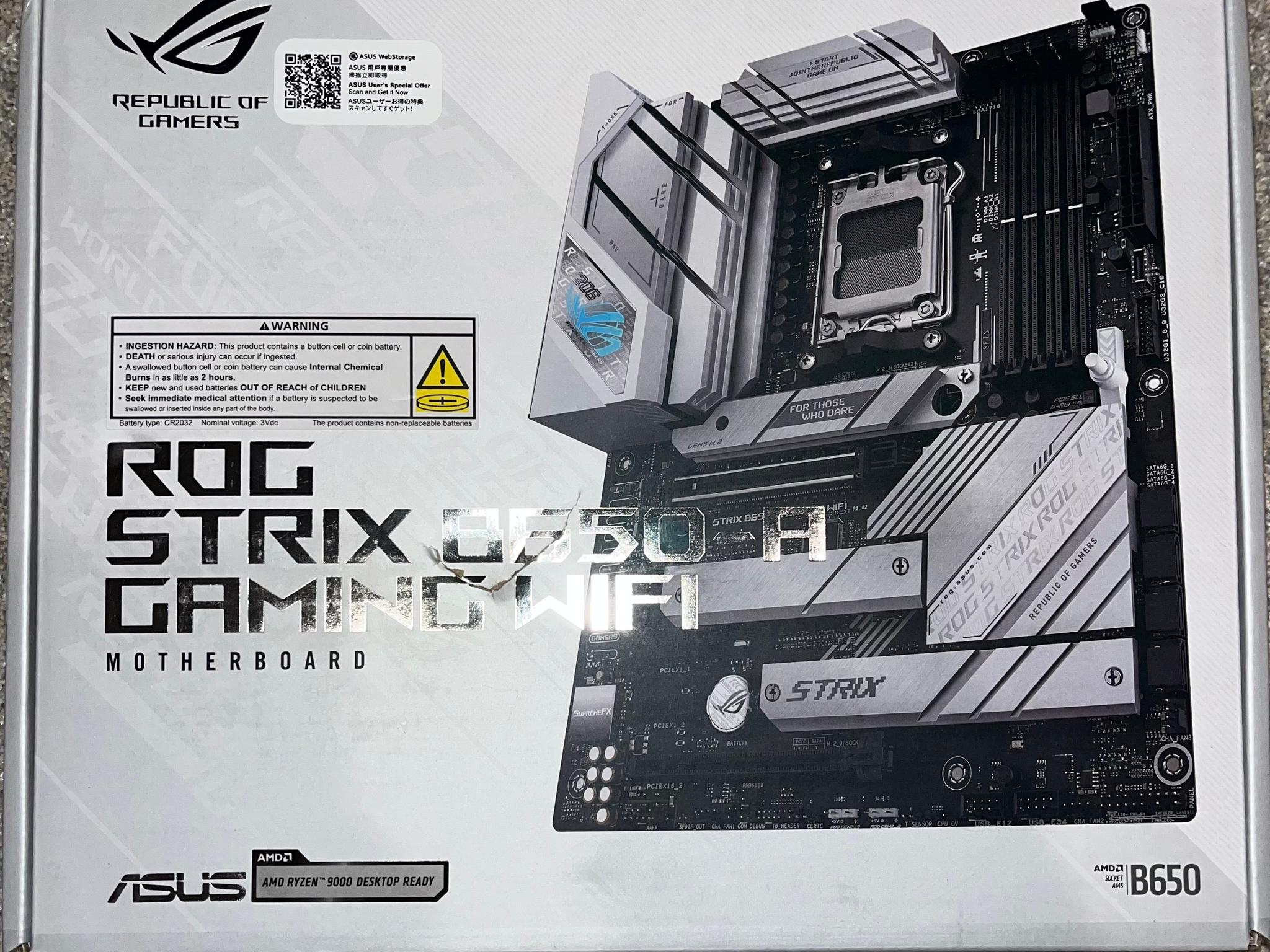 ASUS ROG STRIX B650-A GAMING WIFI - Image 1