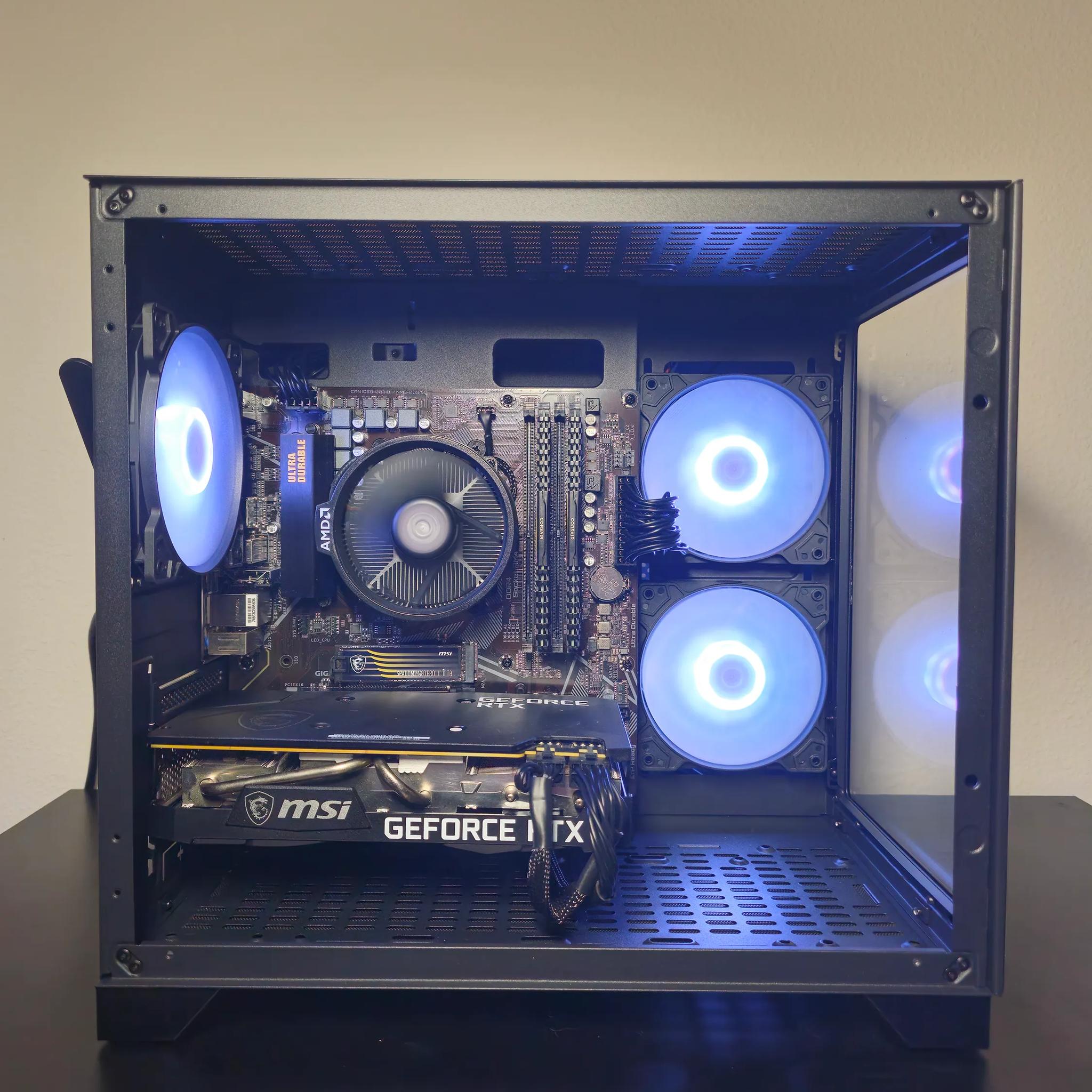 Nebula // RTX 3070 // Ryzen 5 5600x // 32GB DDR4 // 1TB GEN 4 NVME // WIFI + BT