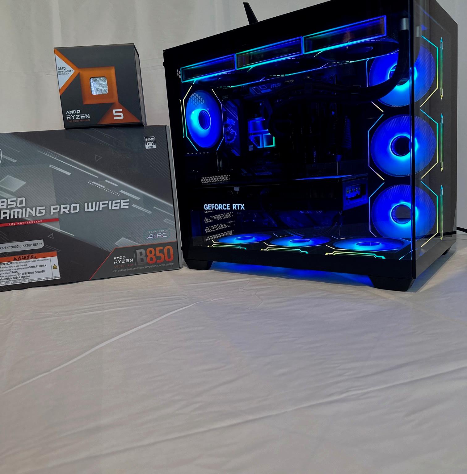 Ryzen 5 7600X3D / RTX 5070 Ti 16GB - Mid Tower Gaming Beast