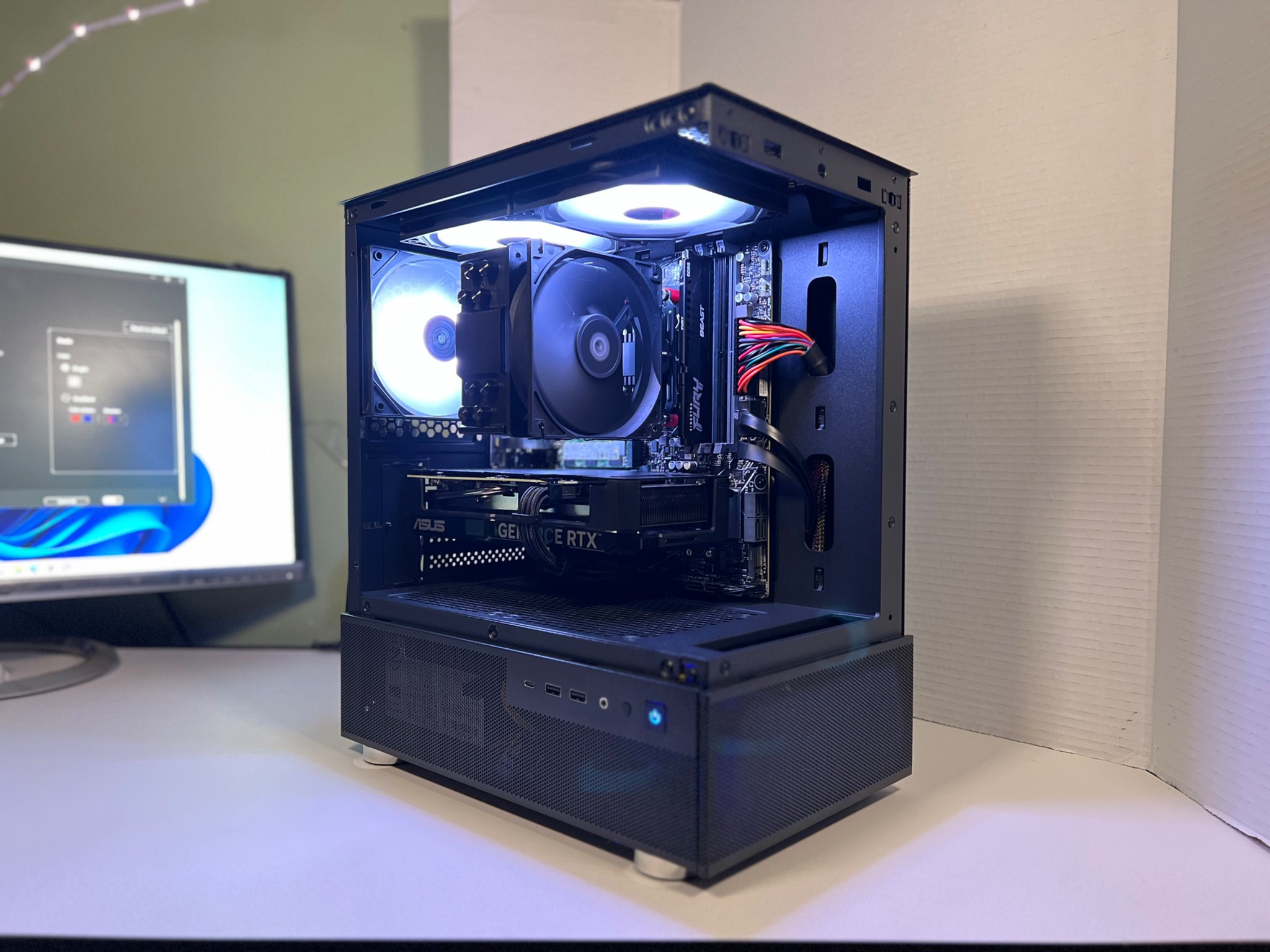 R5 7600 + 4060 Ti | 16GB DDR5 | 1TB NVMe | Minimalist Gaming PC